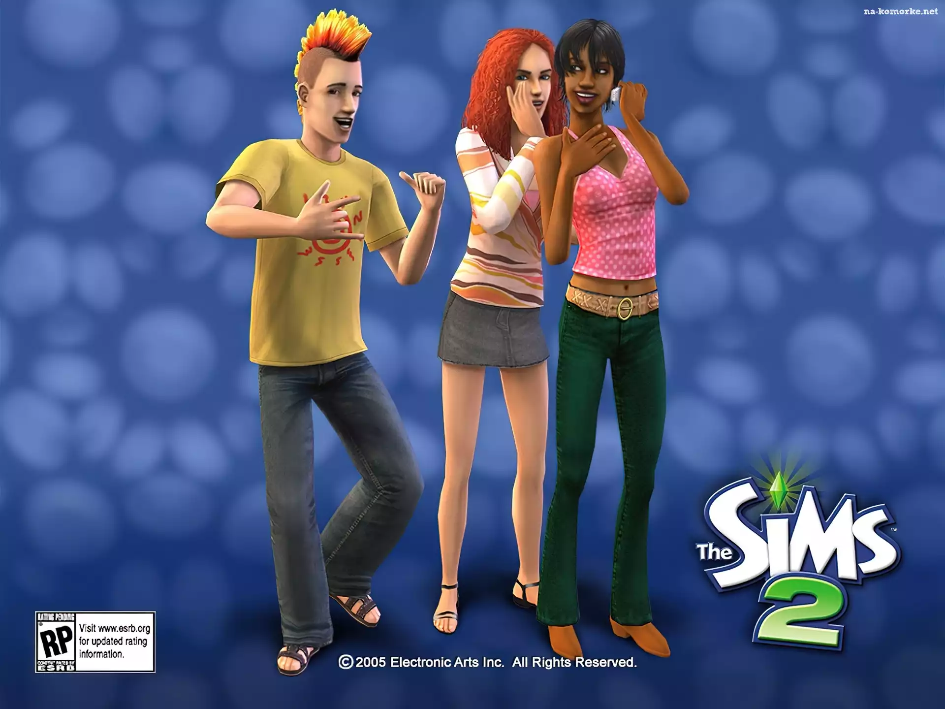 The Sims 2, Mężczyzna, Dwie, Kobiety