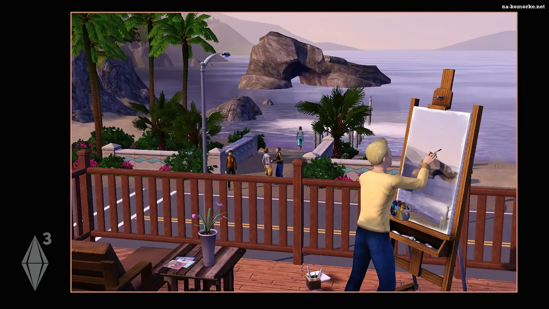 The Sims 3, Jezioro, Obraz