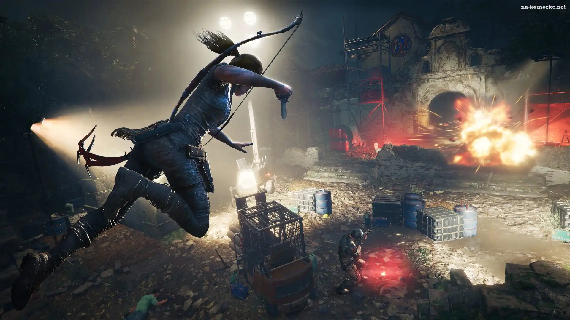 Shadow of the Tomb Raider, Łuk, Tomb Raider 2018, Lara Croft