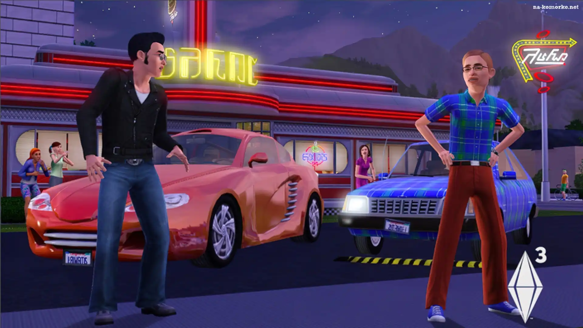 The Sims 3, Restauracja, Samochody