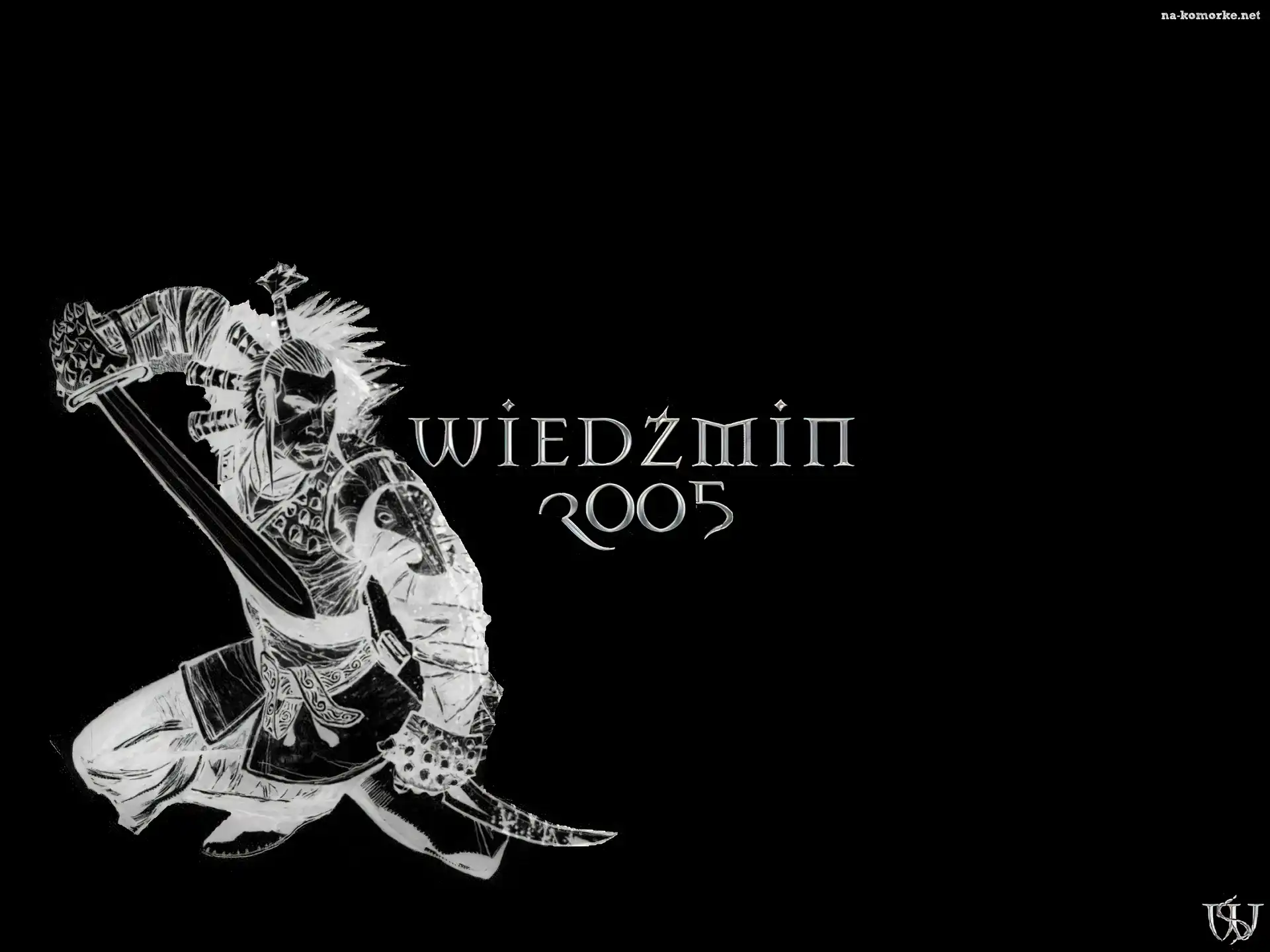 The Witcher, miecz, szkic, postać