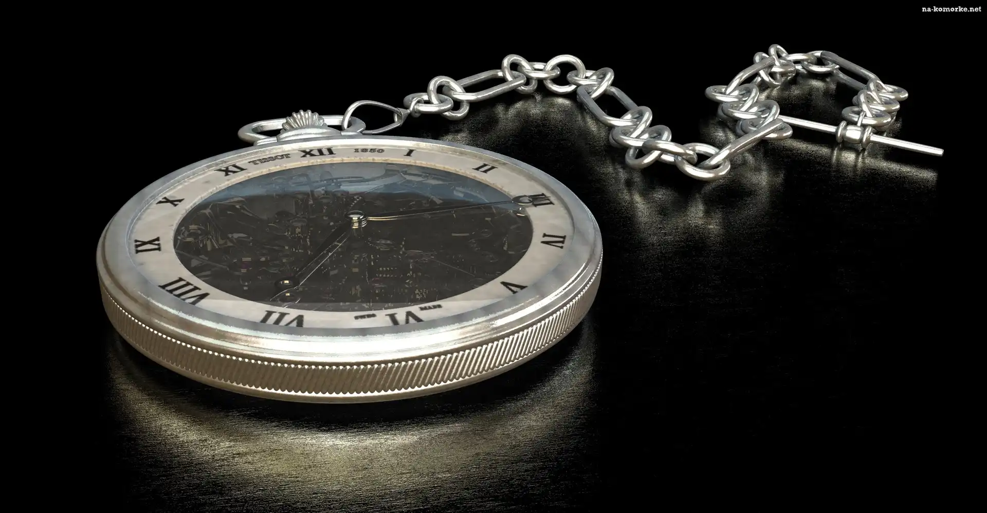 Tissot, Łańcuszek, Zegarek, Kieszonkowy