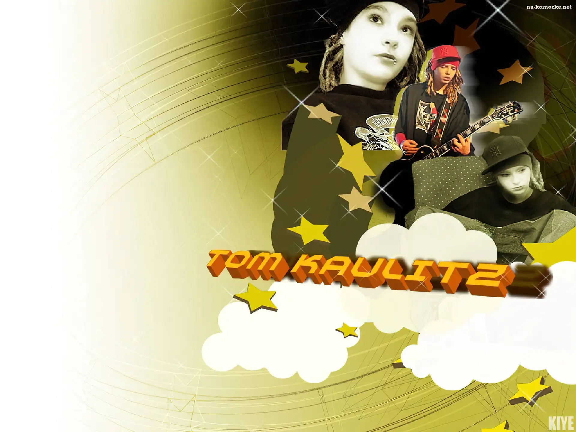 Tokio Hotel, Tom Kaulitz, gitara