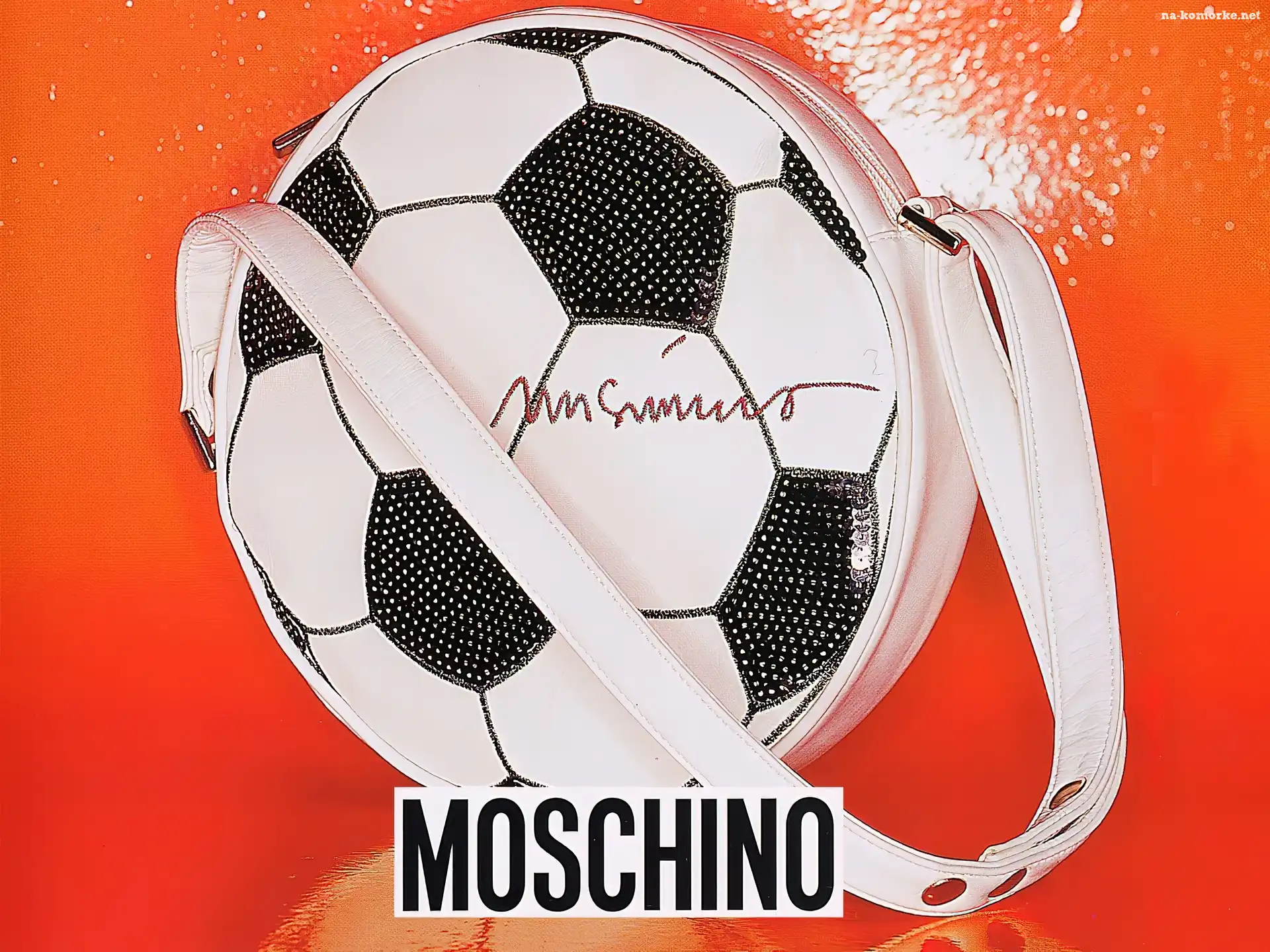 Moschino, torebka, piłka