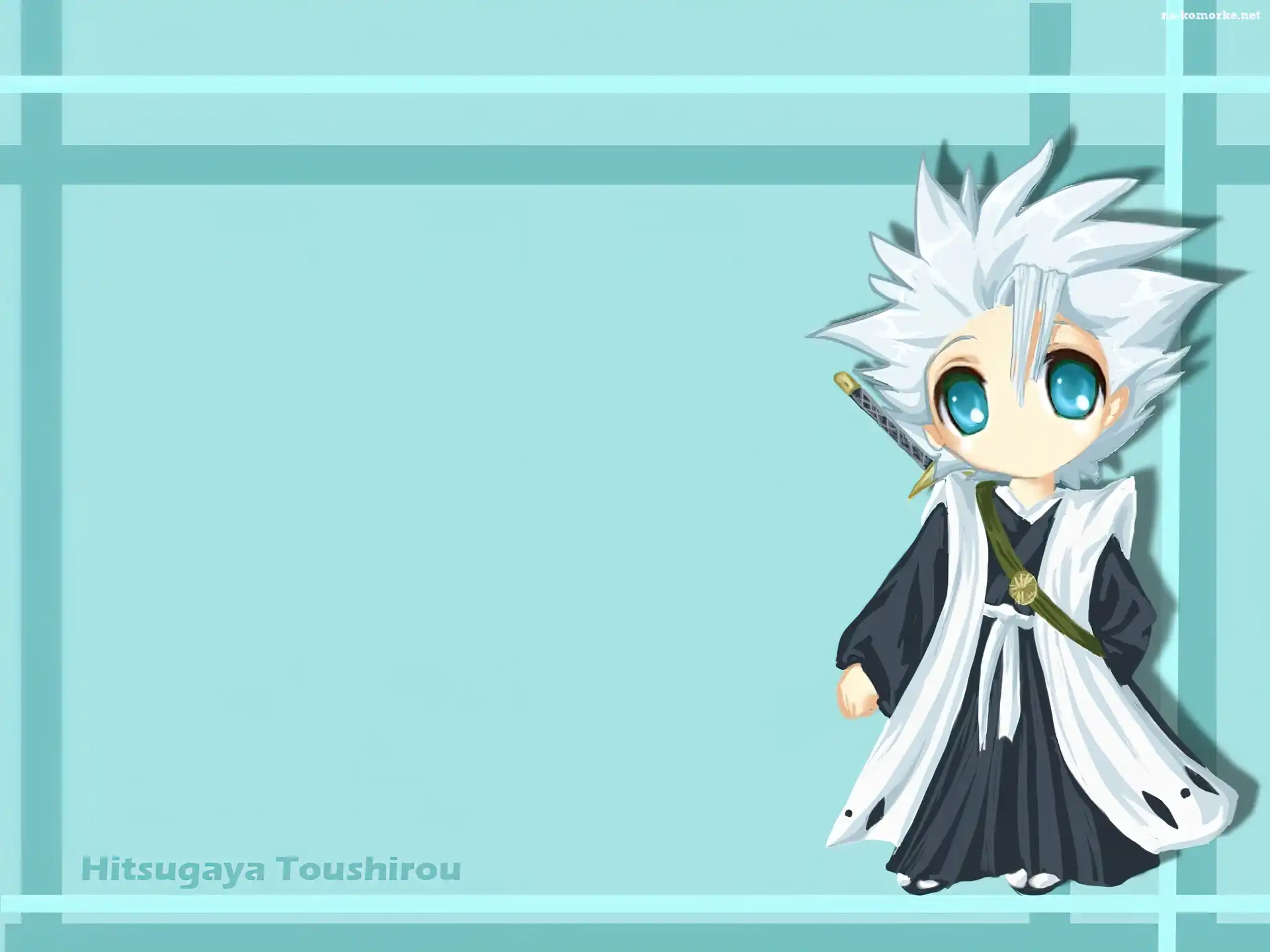Mały, Chibi, Toshiro, Karykatura