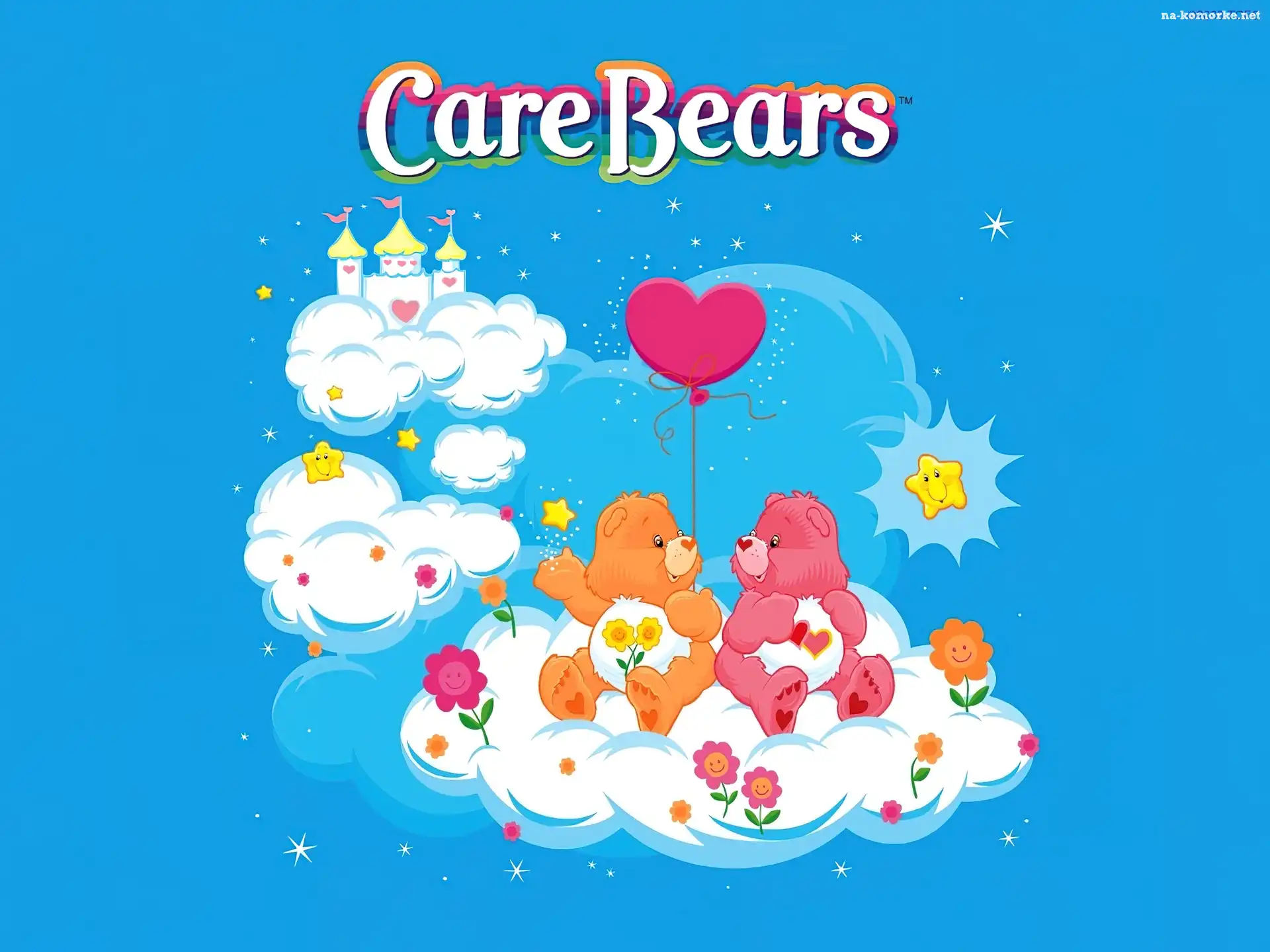 chmurki, misie, Troskliwe Misie, Care Bears