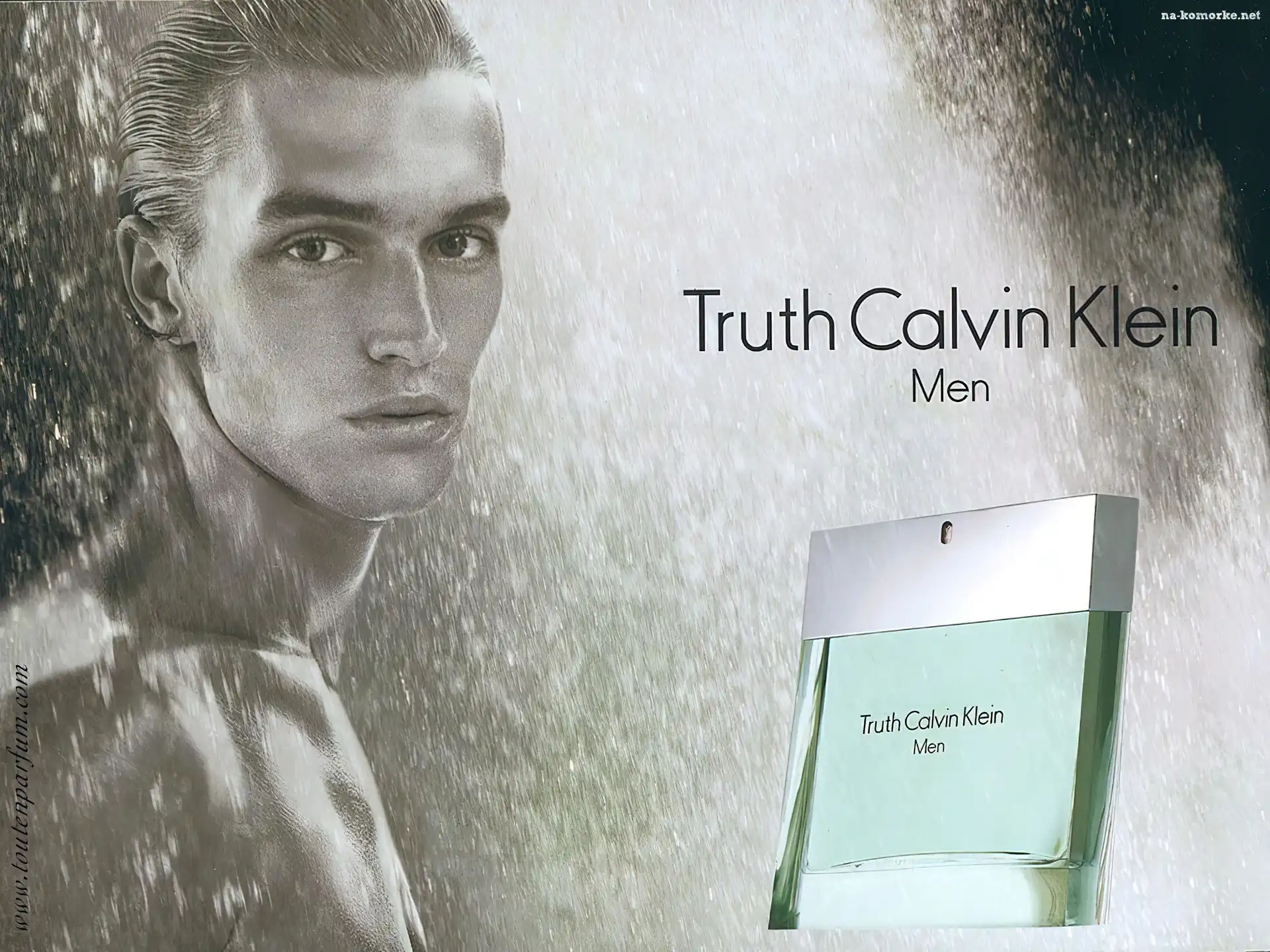 perfumy, truth, Calvin Klein, flakon, men, mężczyzna
