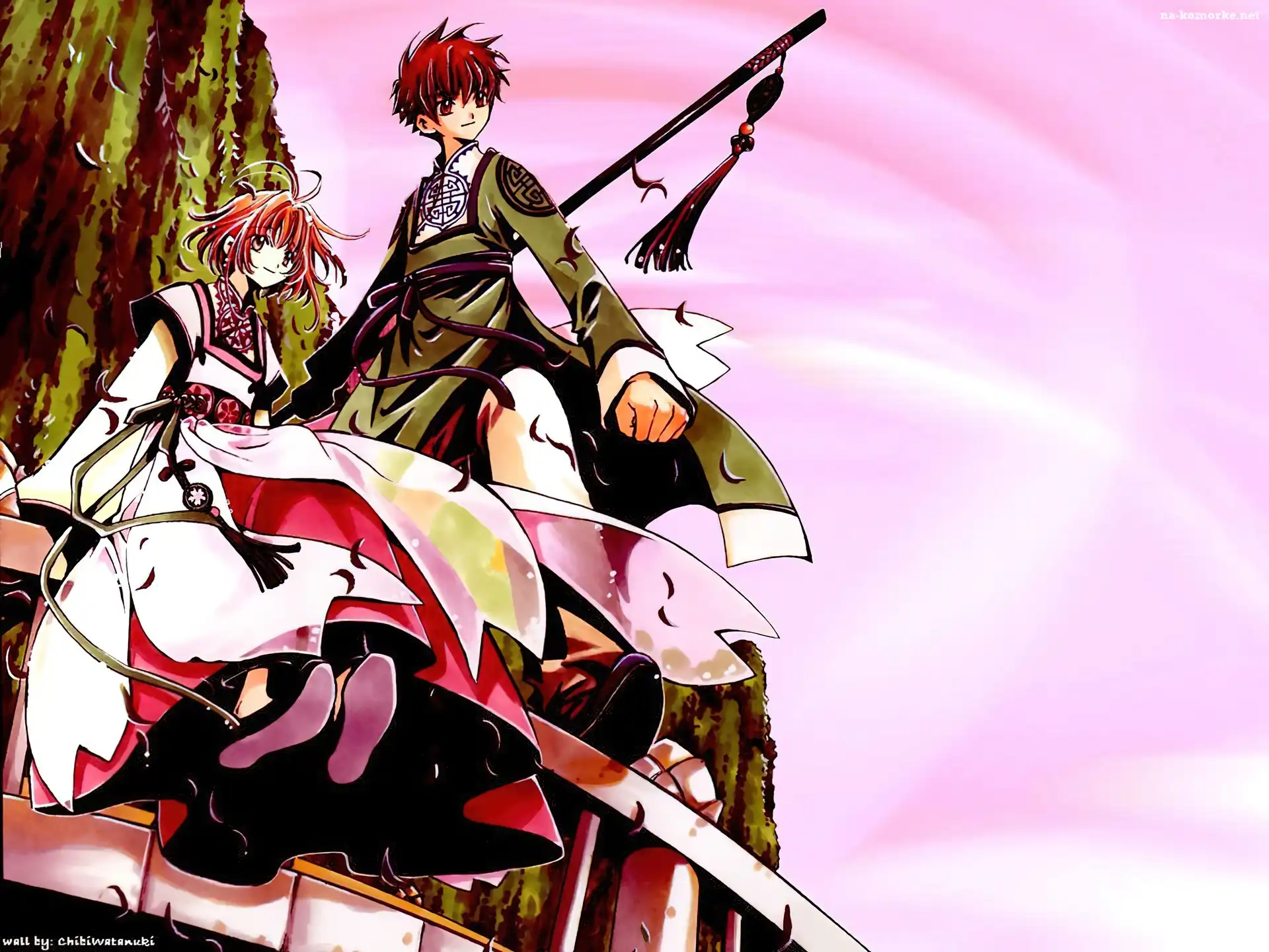 Tsubasa Reservoir Chronicles, barierka, siedzÄ…