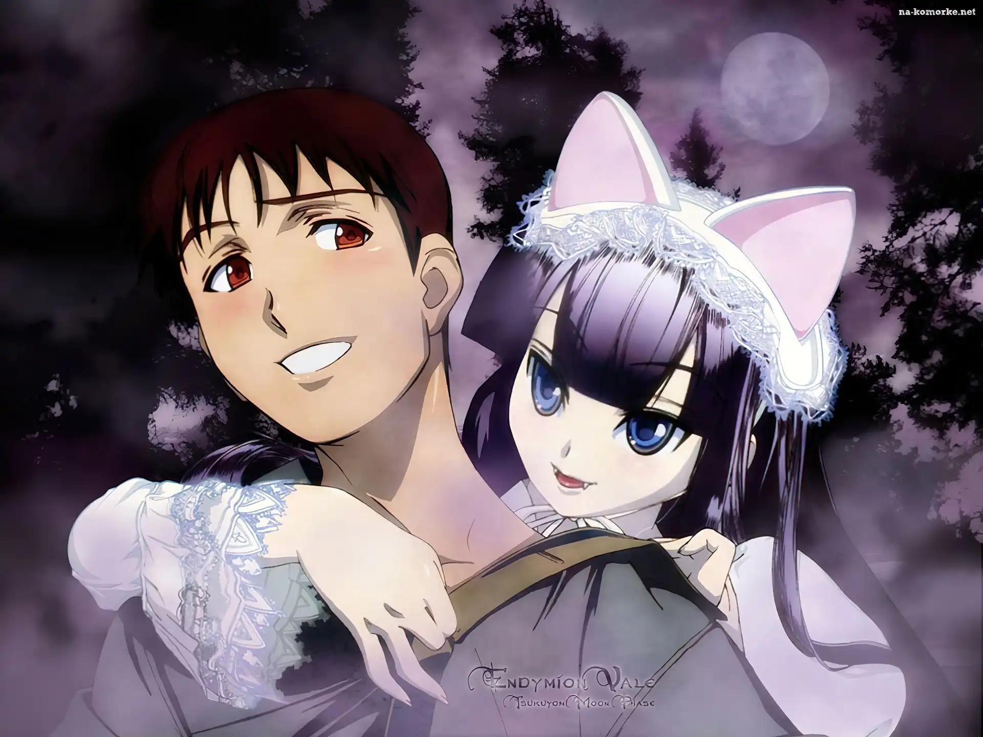 Tsukuyomi Moon Phase, wampir, chłopak, dziewczyna