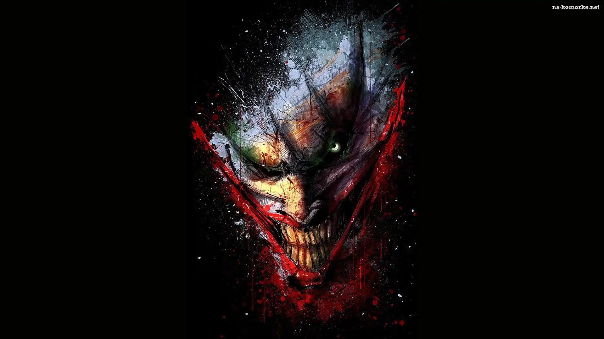 Grafika, Twarz, Joker