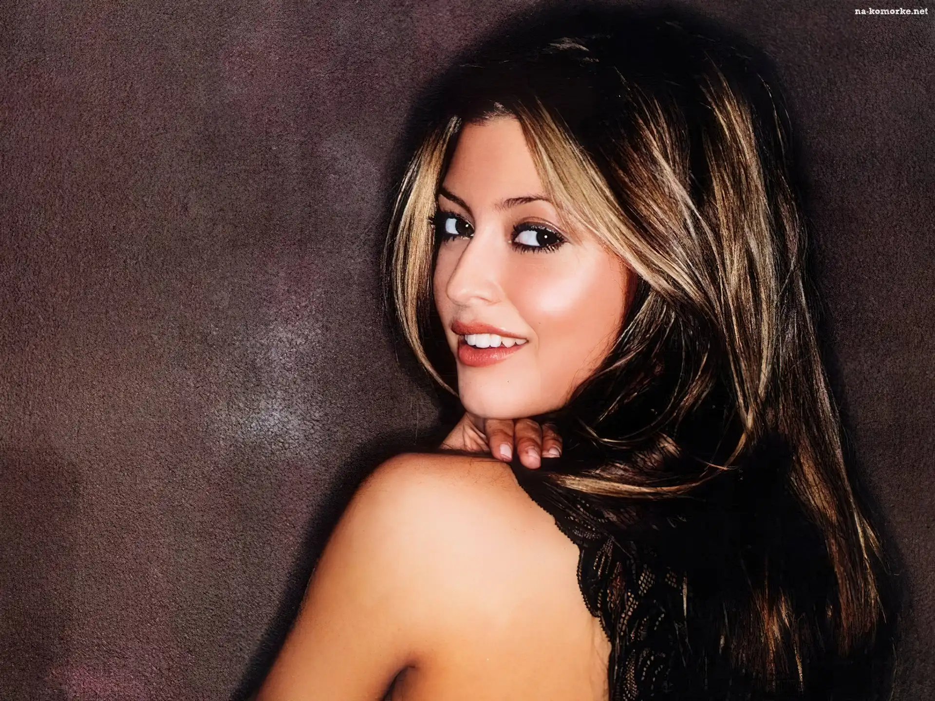 twarz, ramiÄ™, Holly Valance
