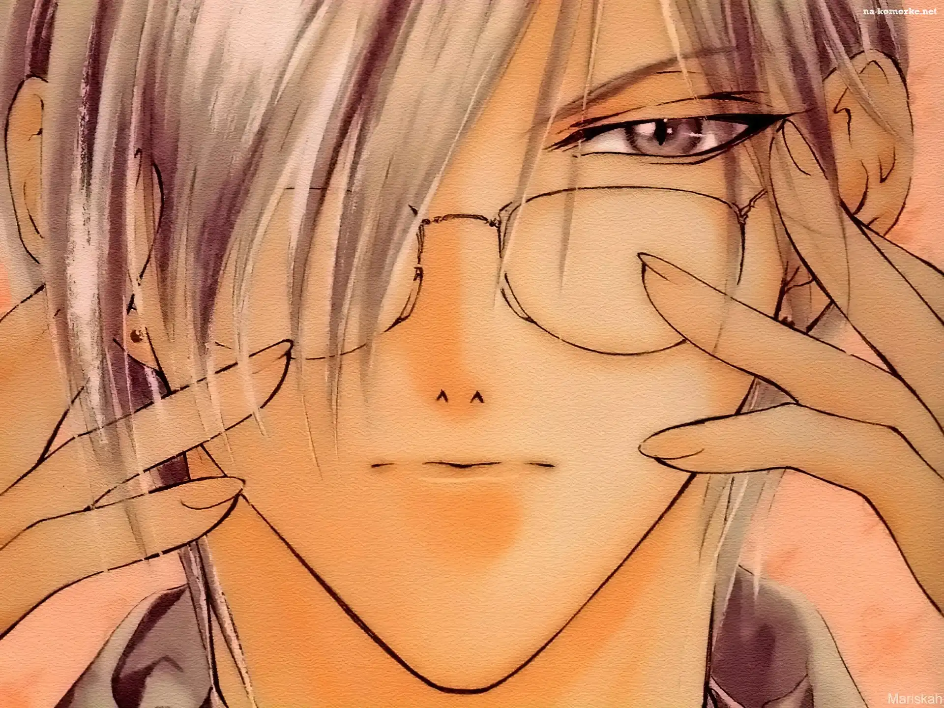 twarz, Yami No Matsuei, okulary