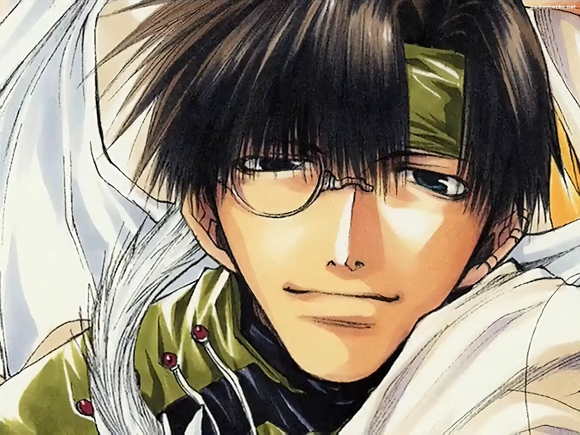 Saiyuki, bliska, twarz