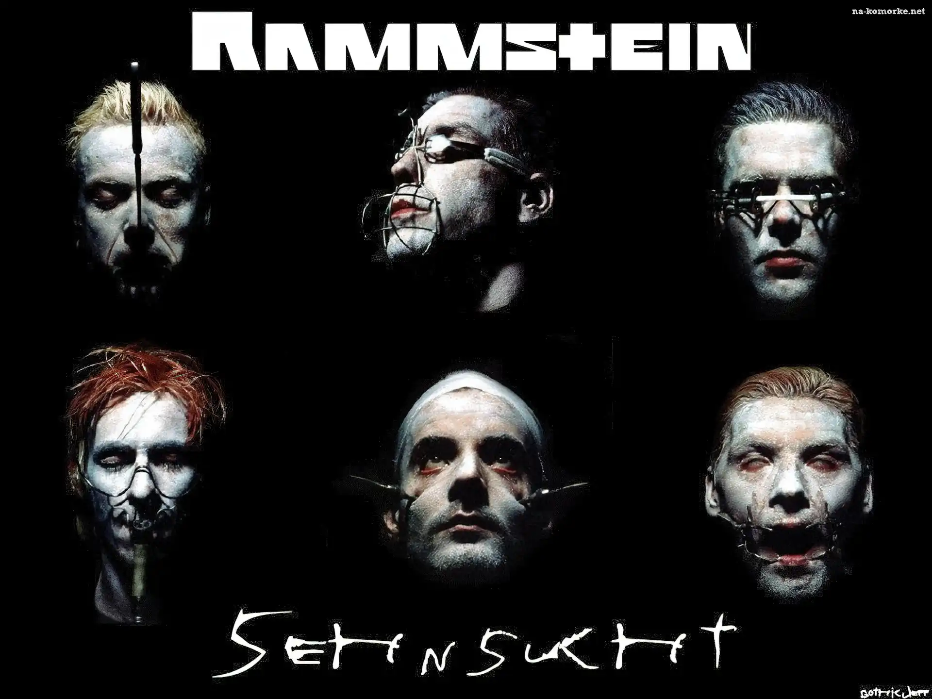 Rammstein, twarzem straszne