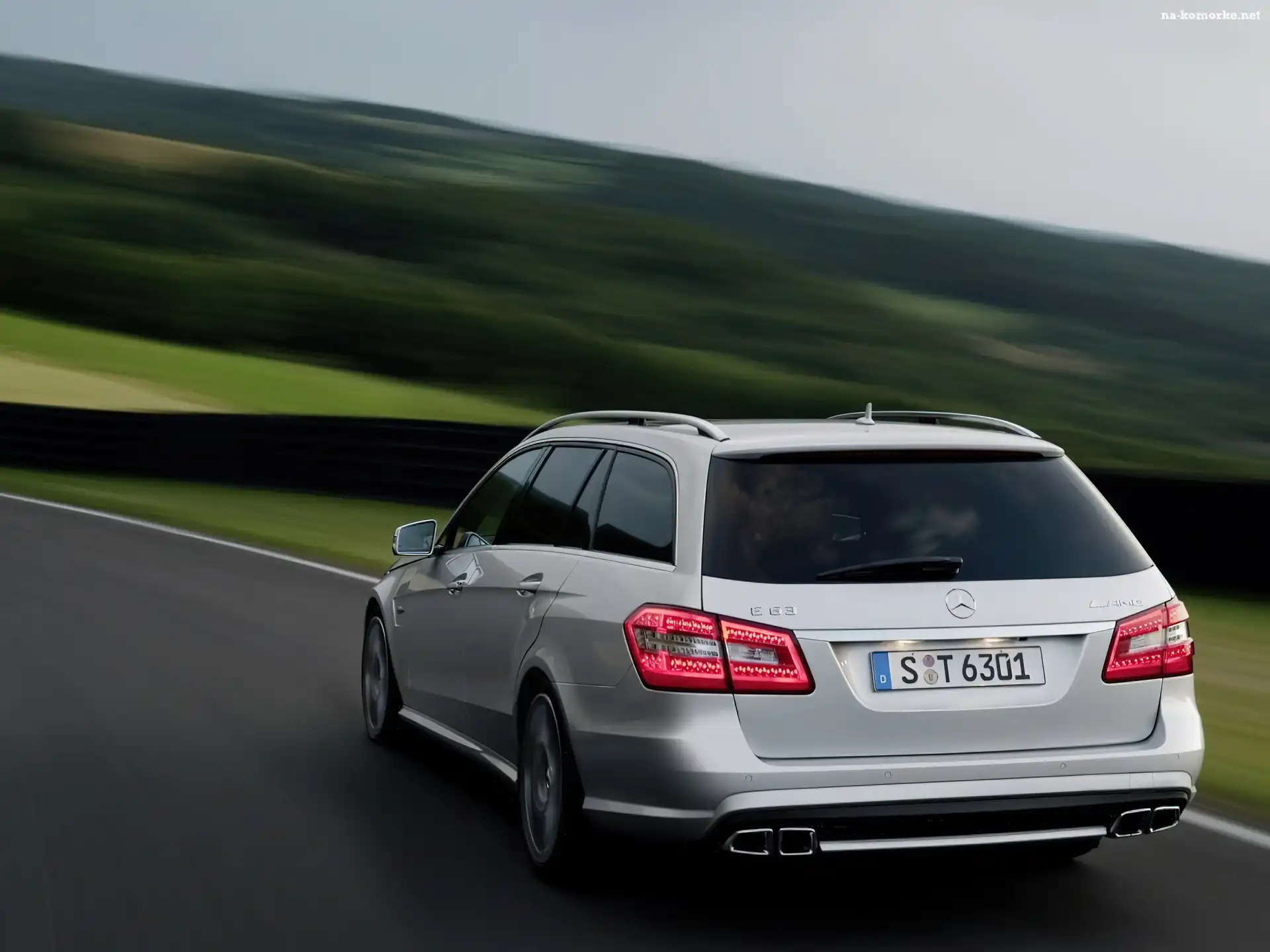 Tył, Diodowe, Mercedes Benz E63, Światła