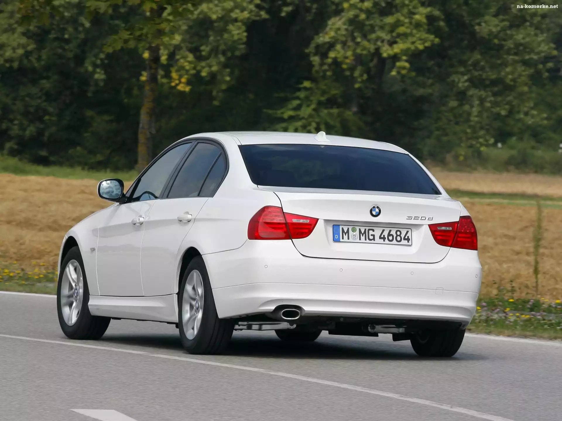 Tył, Modelu
, BMW E90, Oznaczenie
