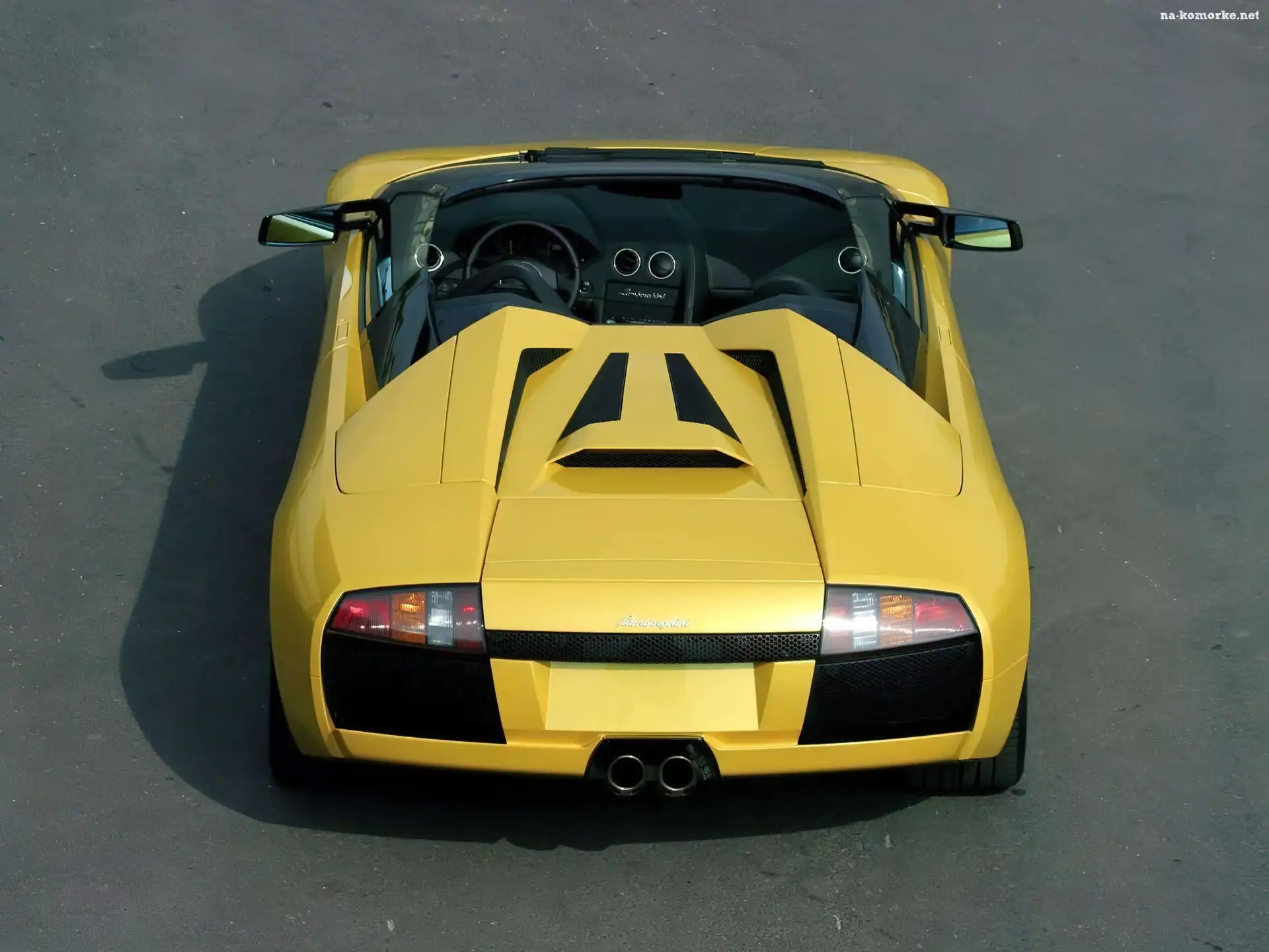 Tył, Wydechowa, Lamborghini Murcielago, Rura
