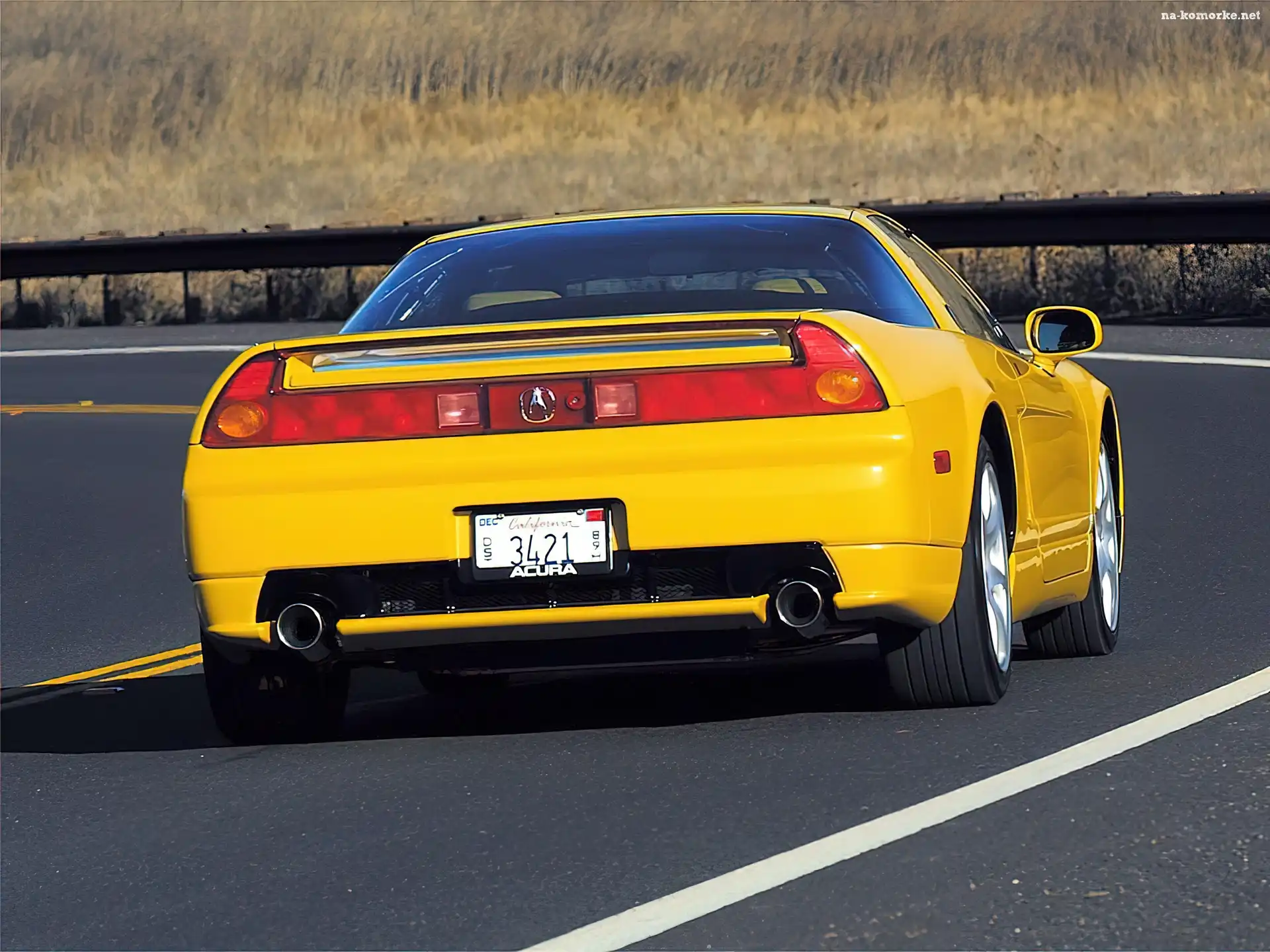 Tył, Wydech, Acura NSX, Sportowy