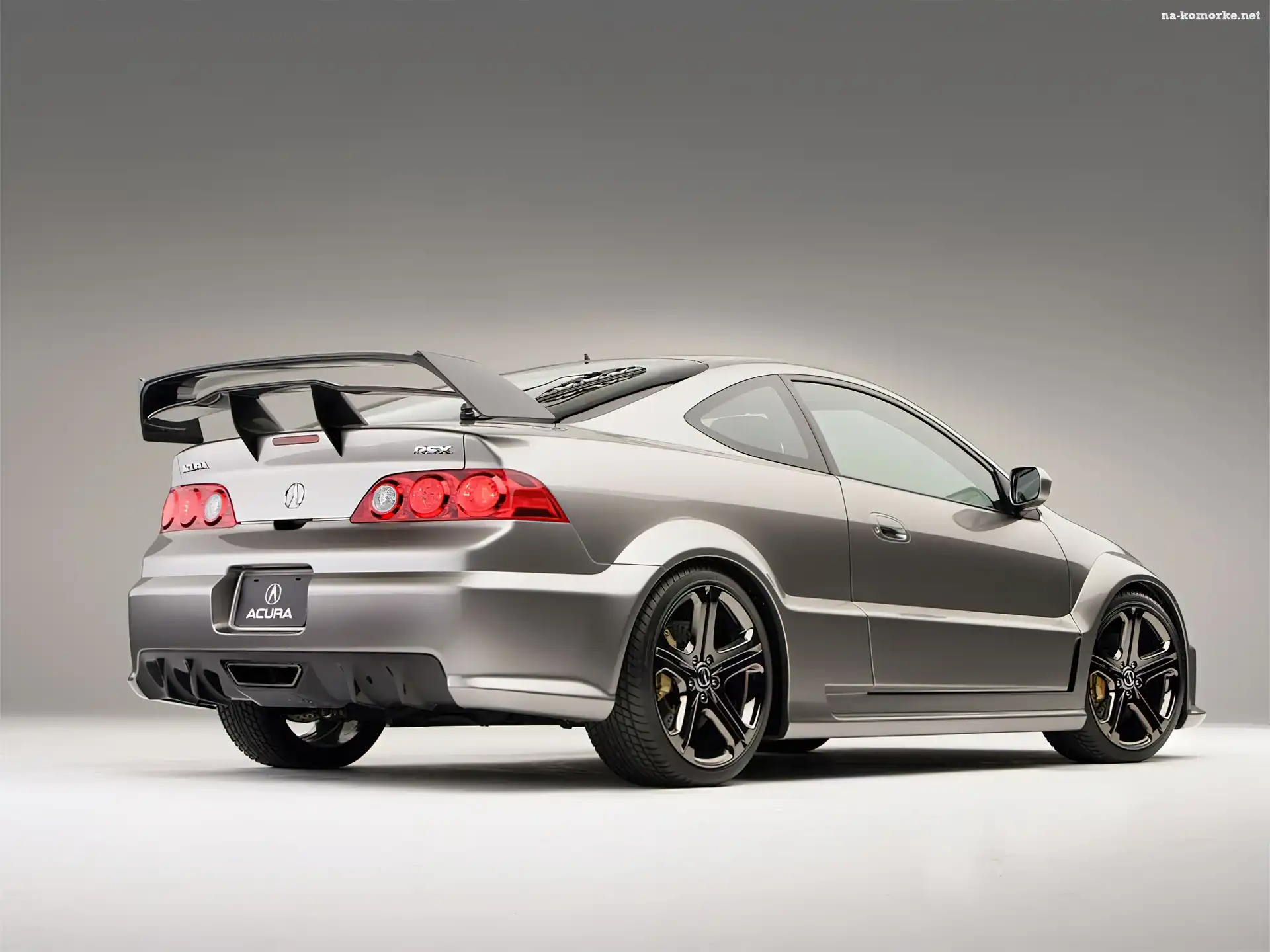 Tył, Wydech, Acura RSX, Spojler