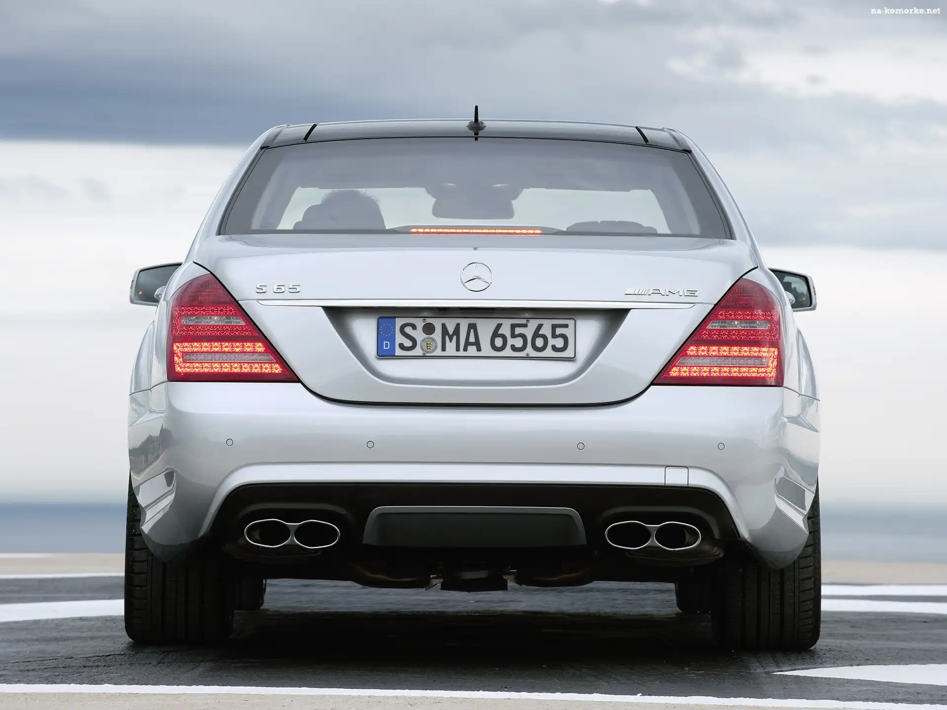 Tył, Diodowe, Mercedes Benz S65, Lampy