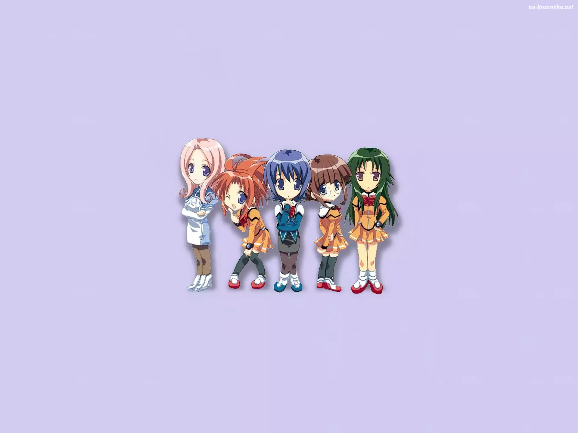 Uchuu No Stellvia, dziewczynki