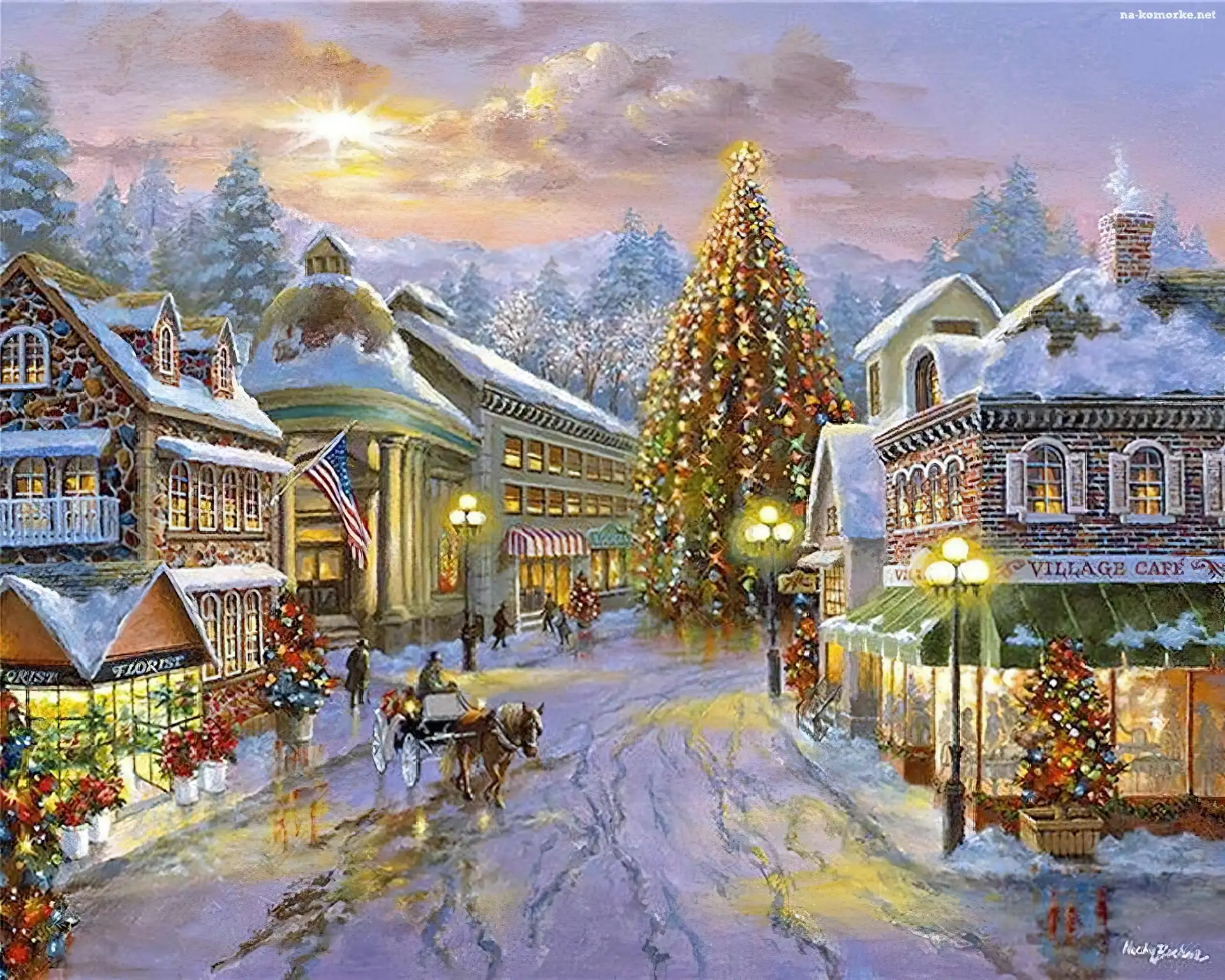 Ulica, Nicky Boehme, Domy, Boże Narodzenie