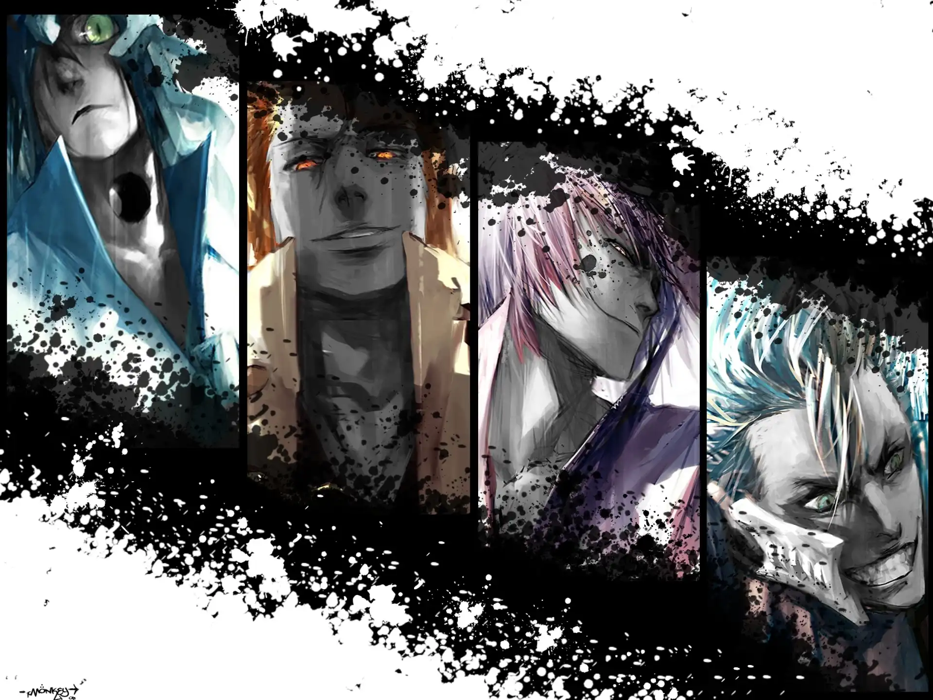 Ulquiora, Grimmjow, Aizen, Ichimaru