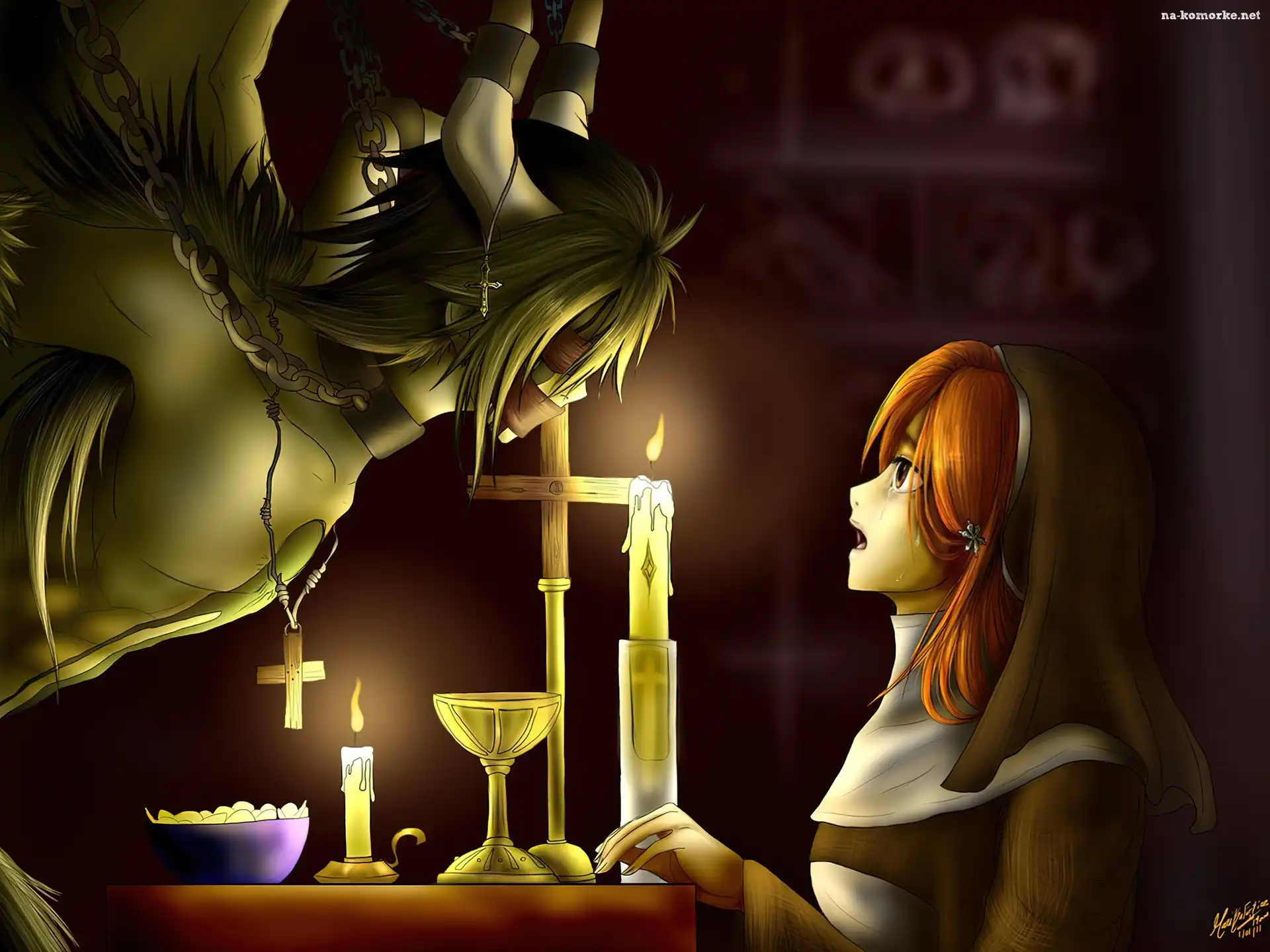 Ulquiorra, Kolacja, Inoue, Åšwieca