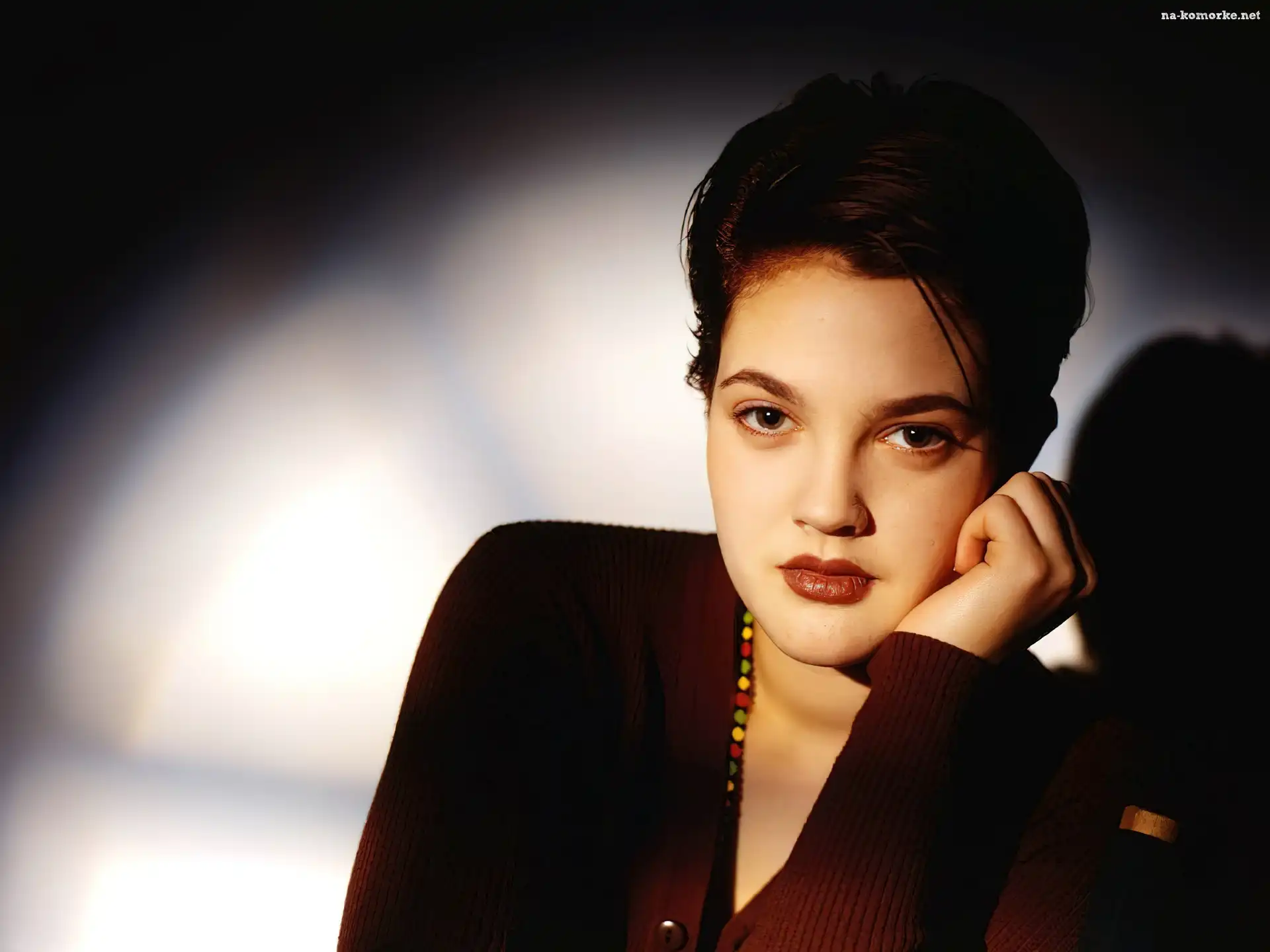 usta, pomadka, Drew Barrymore
