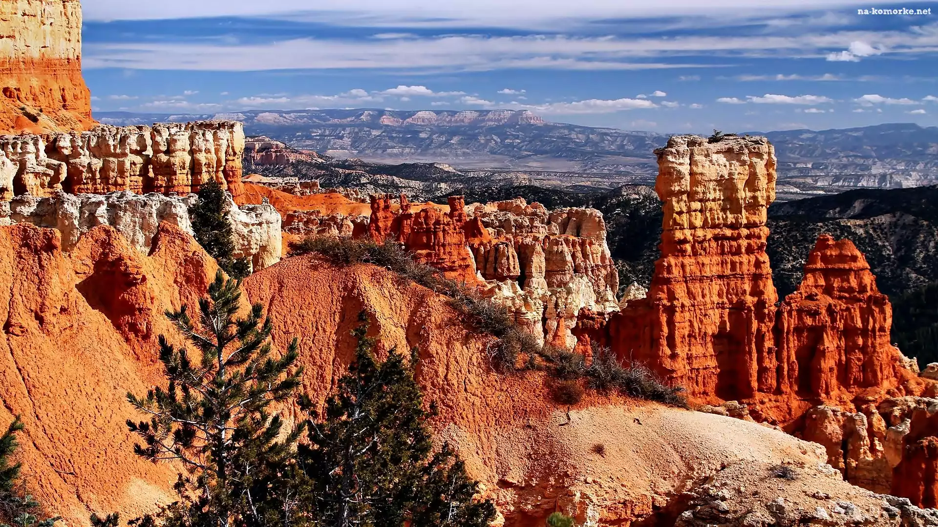 Utah, Narodowy, Park, Bryce, Canyon