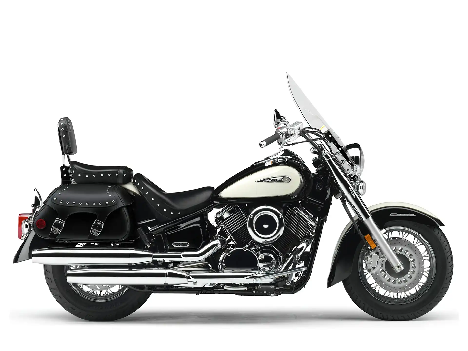 Yamaha V-Star 1100 Silverado, Sakwy, Szyba