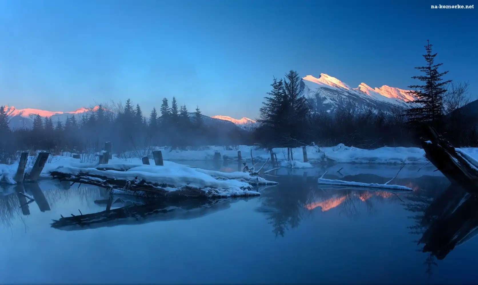 Vermiliom Lake, Park Narodowy Banff