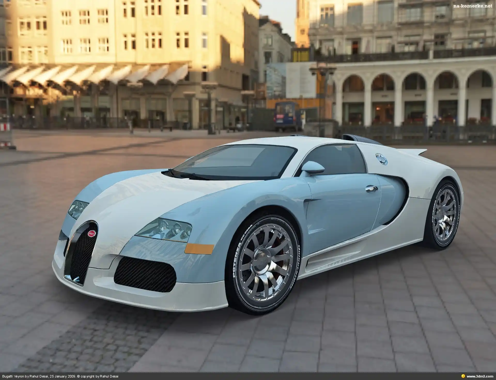 Bugatti Veyron, Alufelgi