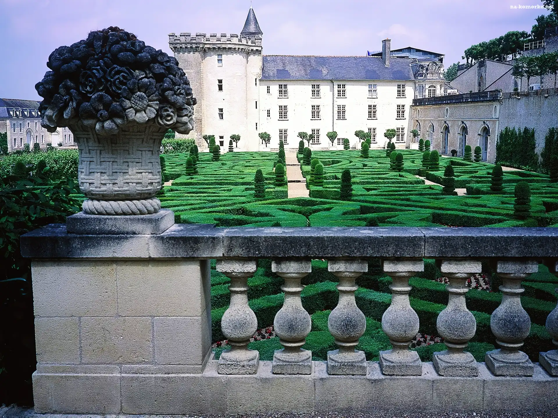 Villandry, Dolina, Loary, Zamek, W
