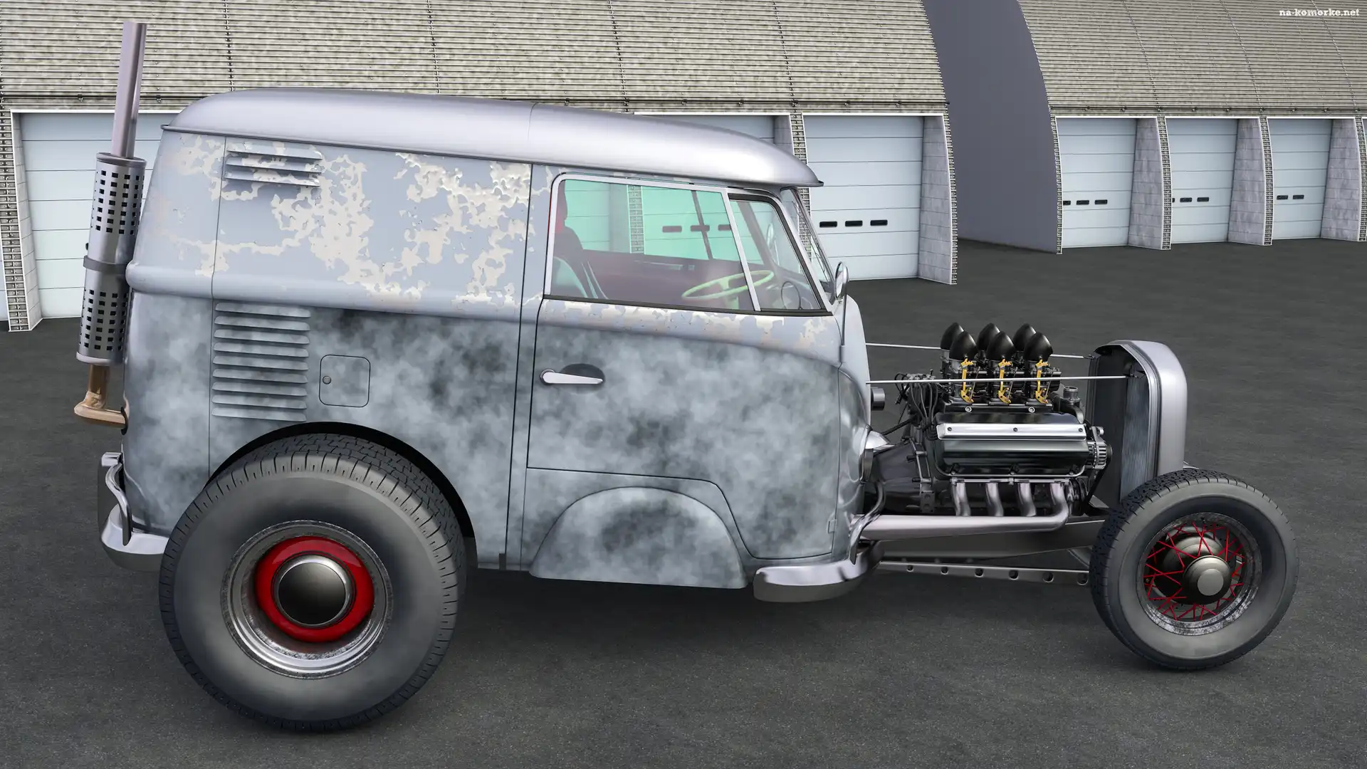 Volkswagen T1 Rod, 1950, Zabytkowy
