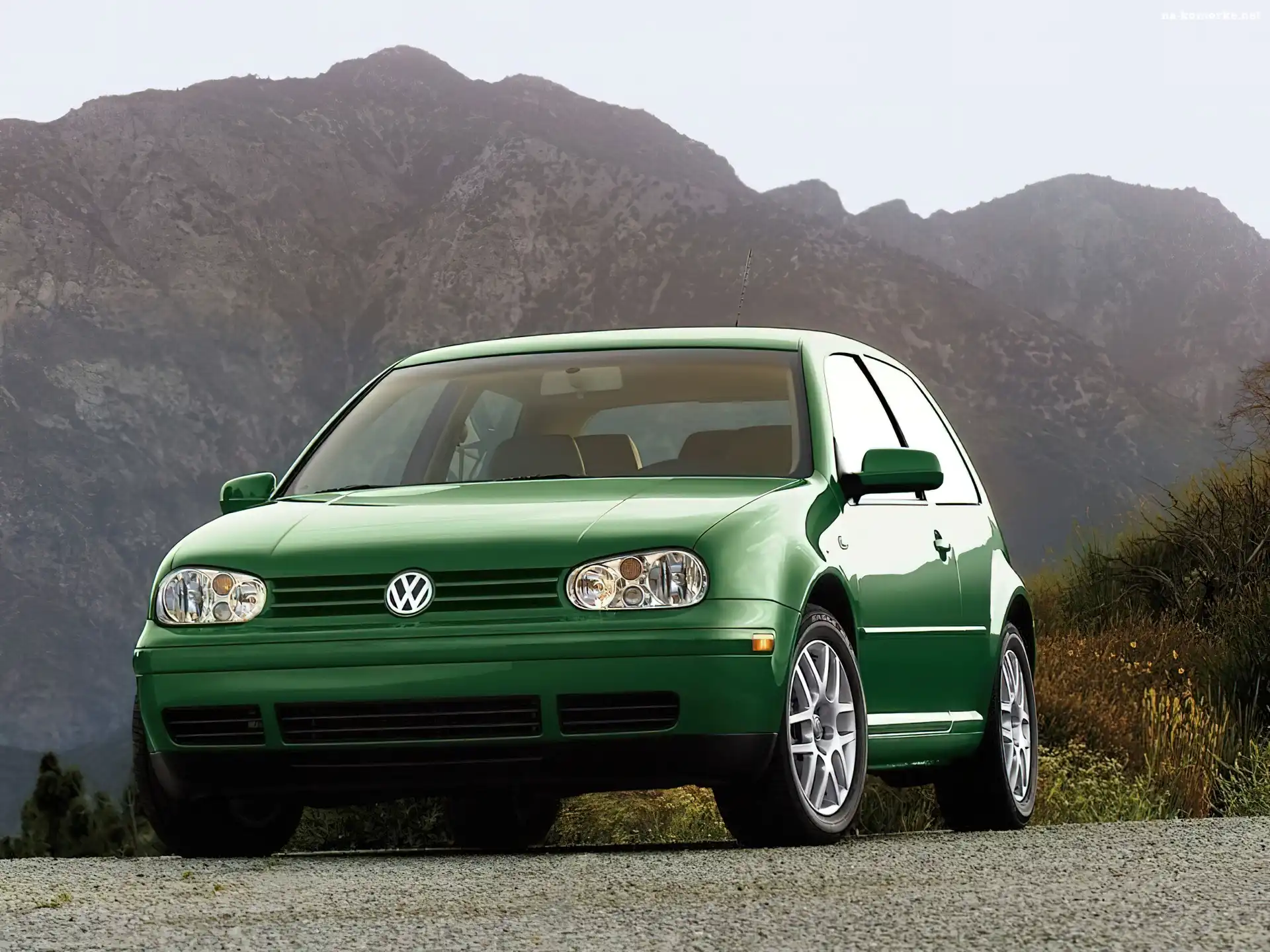 Volkswagen Golf 4, Zielony