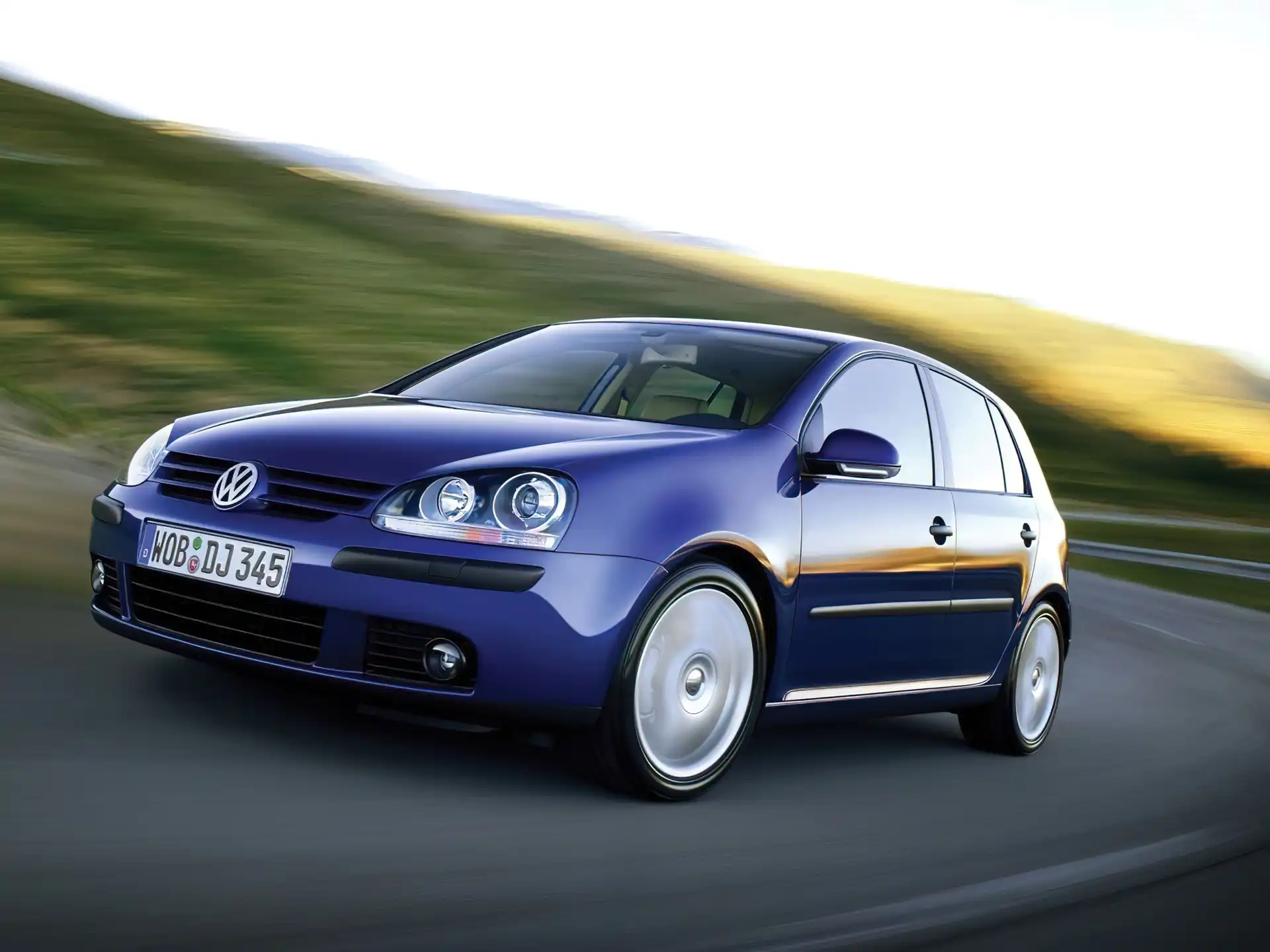 Volkswagen Golf 5, Niebieski