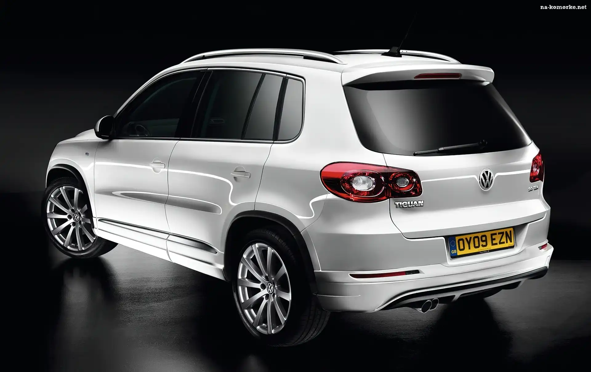 Volkswagen Tiguan, Dachowe, Relingi