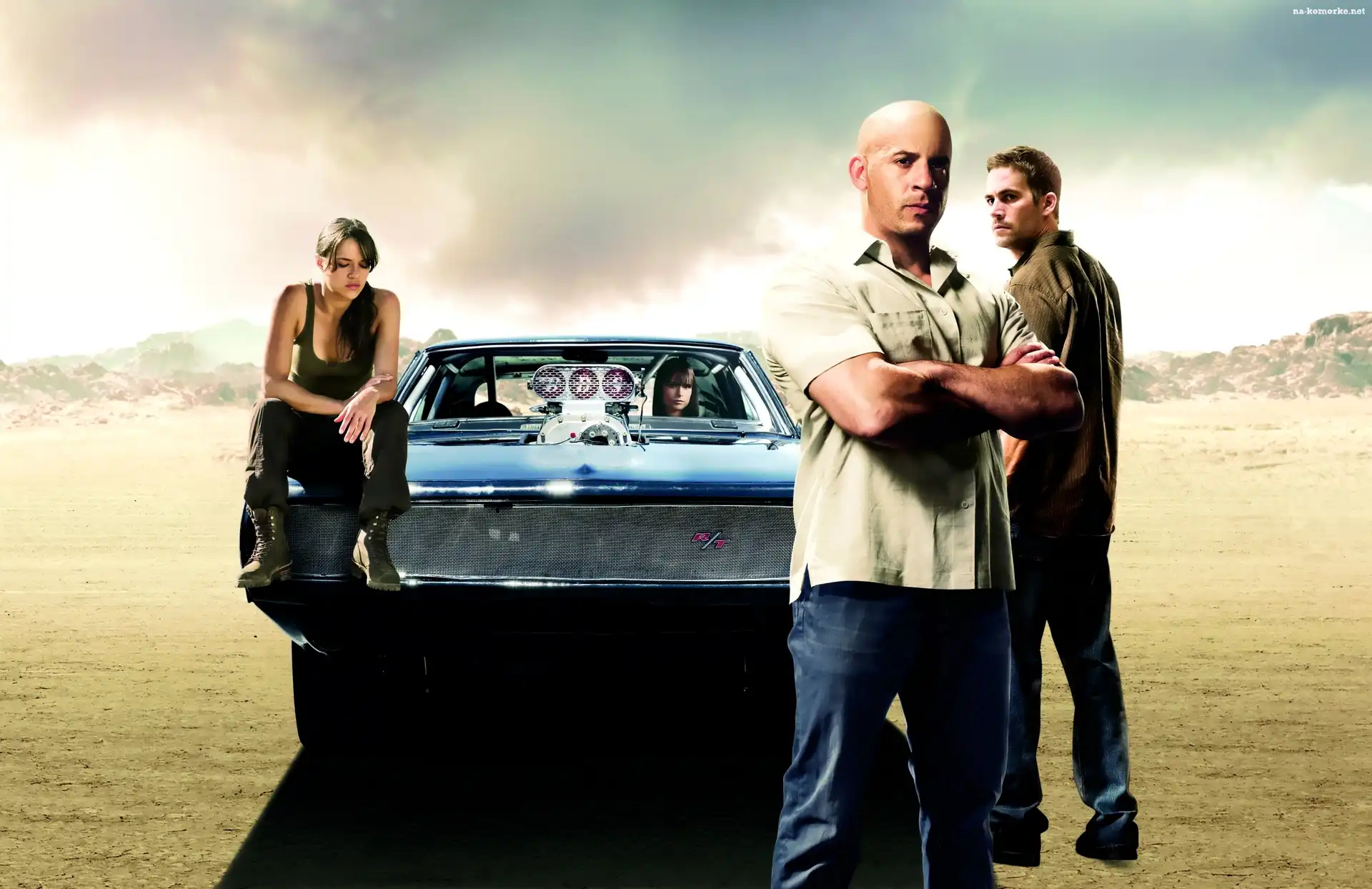 Michelle Rodriguez, Szybcy i wściekli, Aktorzy, Vin Diesel, Paul Walker