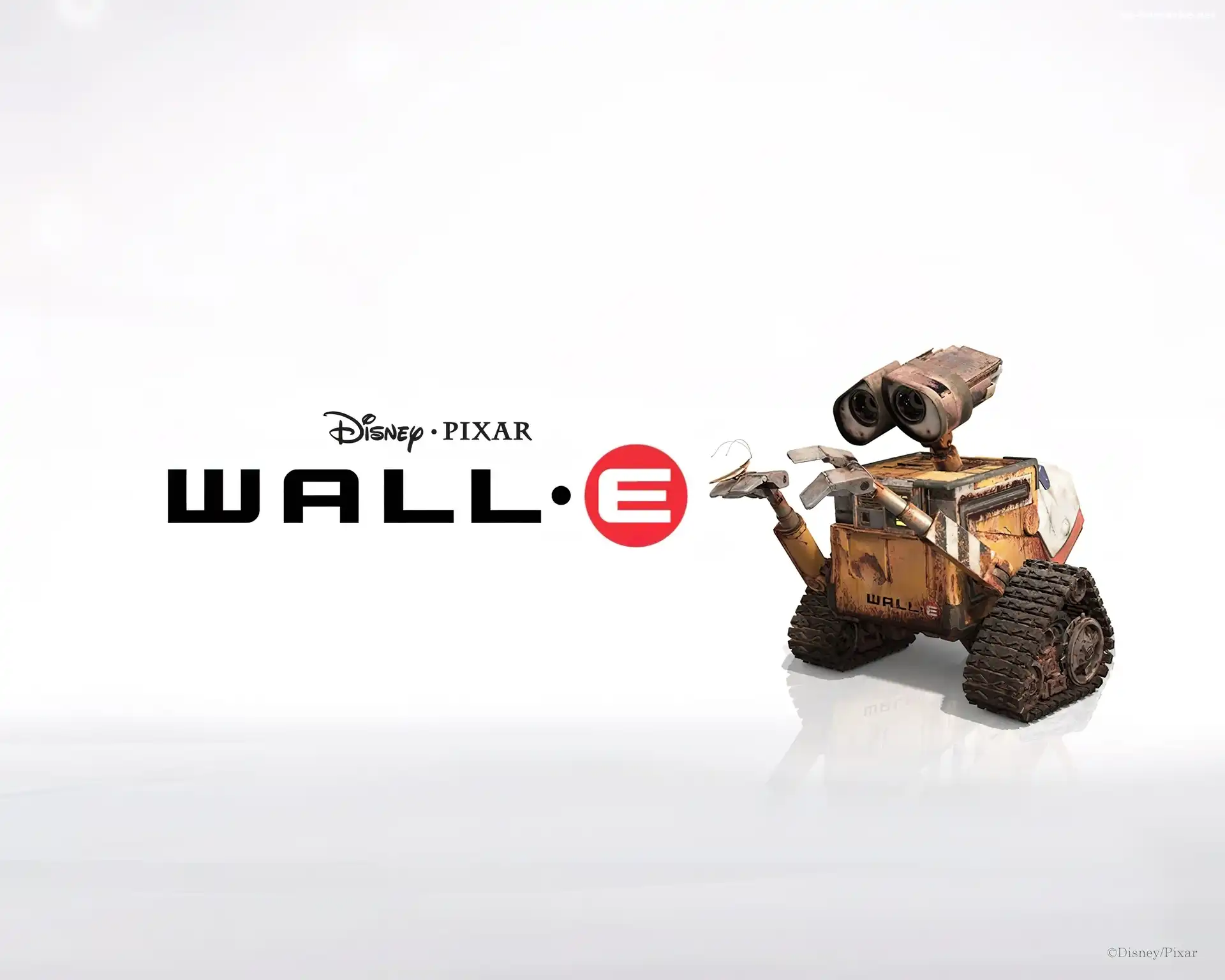 Wall E, robot, smutny
