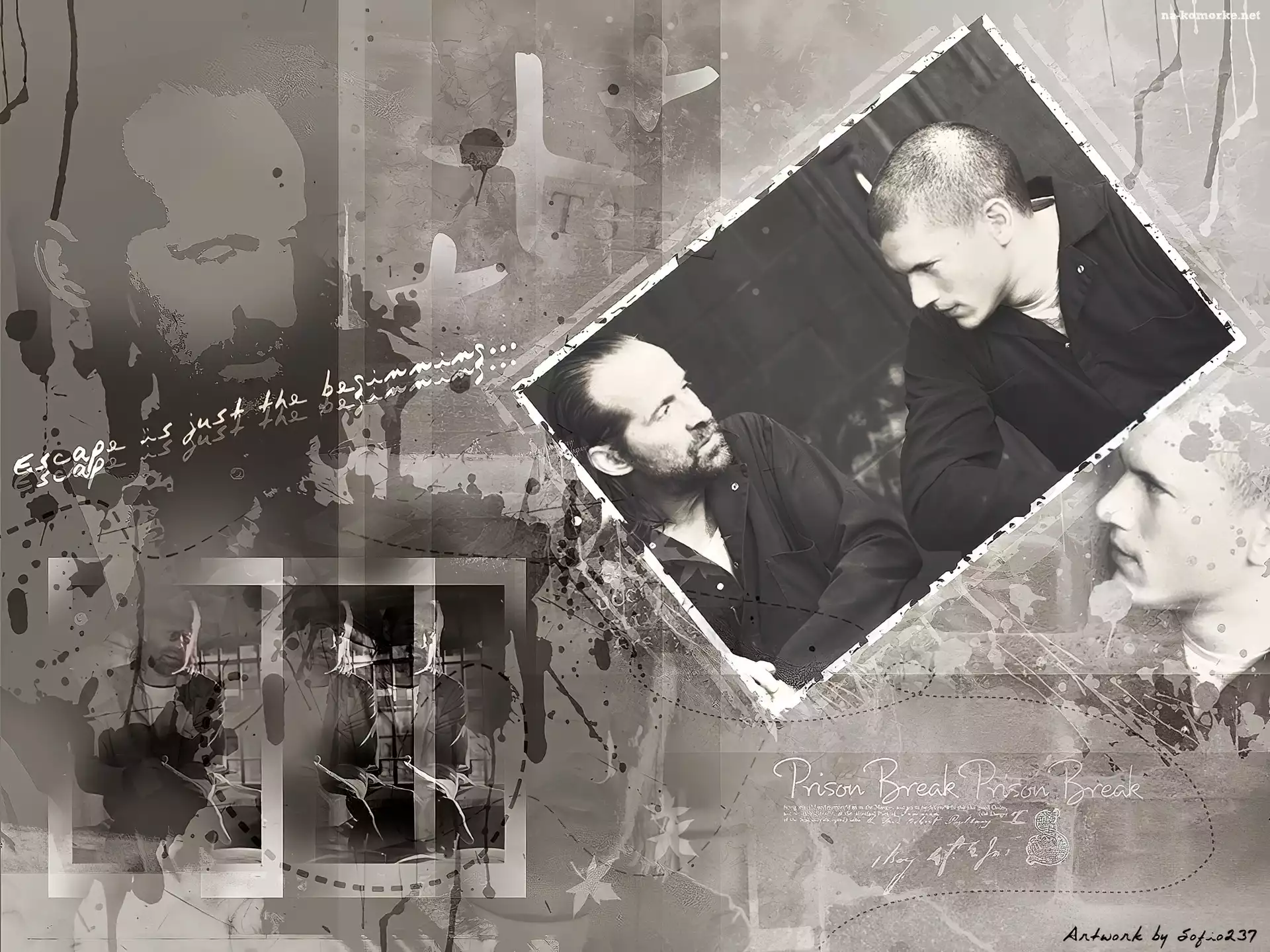 zdjęcie, Wentworth Miller, Prison Break, Peter Stormare
