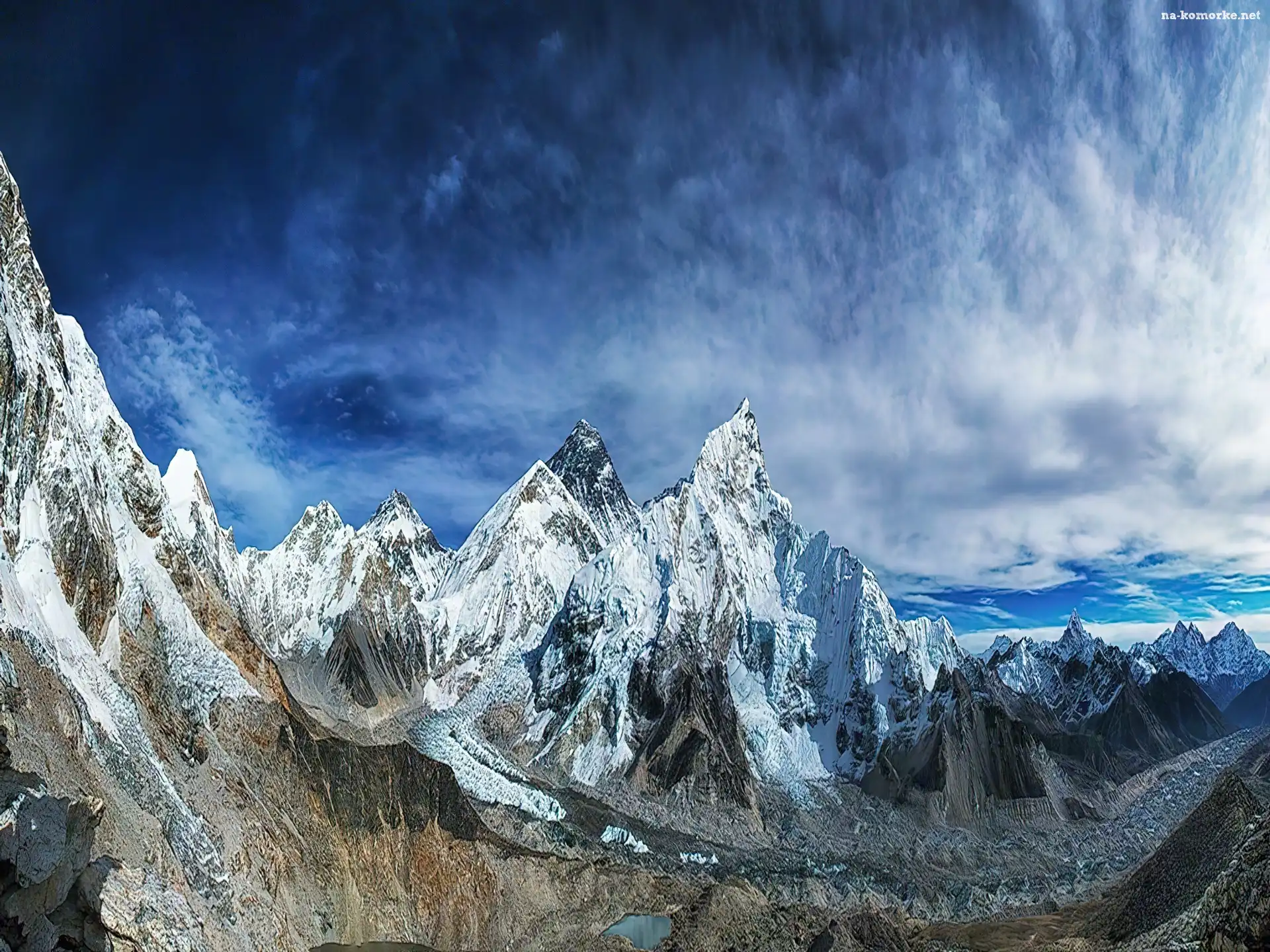 Region, Everestu, Widok, Na