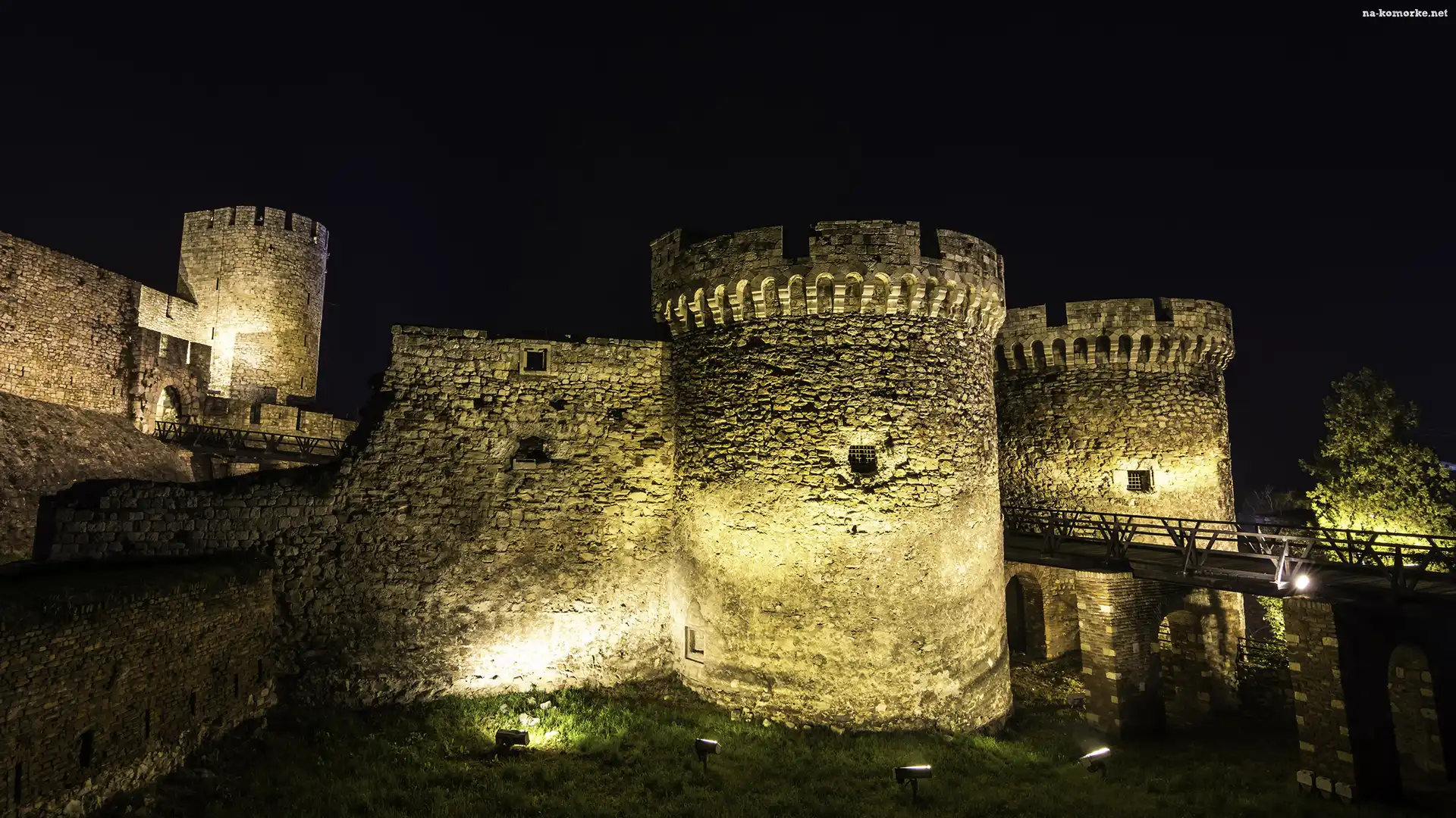 Wieże, Twierdza, Fortyfikacje, Serbia, Kalemegdan, Belgrad