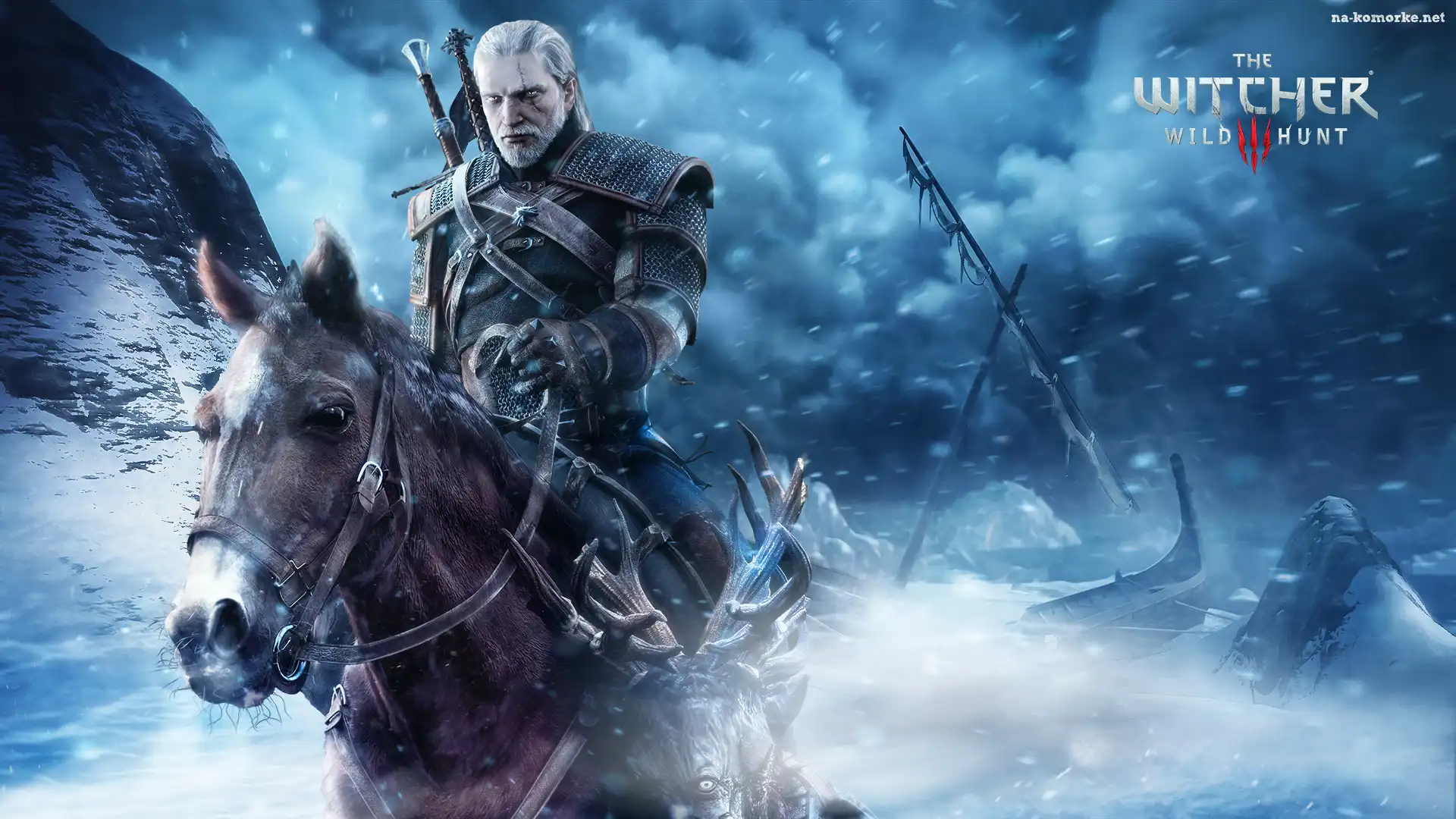 Koń, Gra, The Witcher 3 Wild Hunt, Wiedźmin 3 Dziki Gon, Geralt