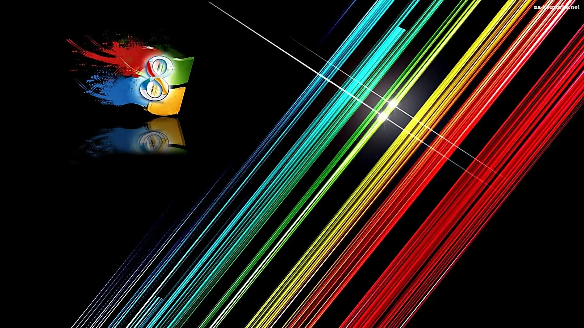 Windows 8, Logo, Linie