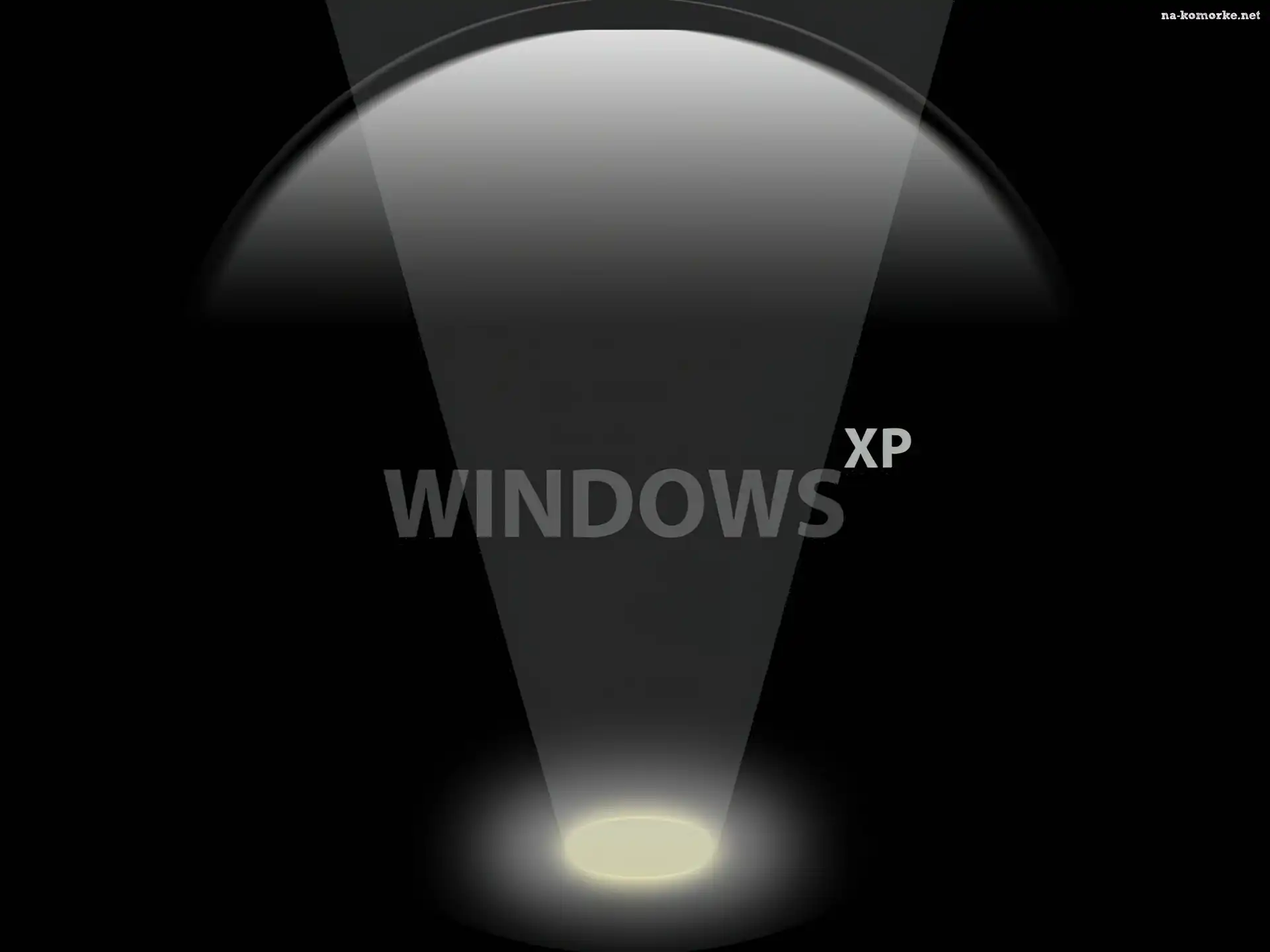 Windows XP, żarówka, microsoft, światło