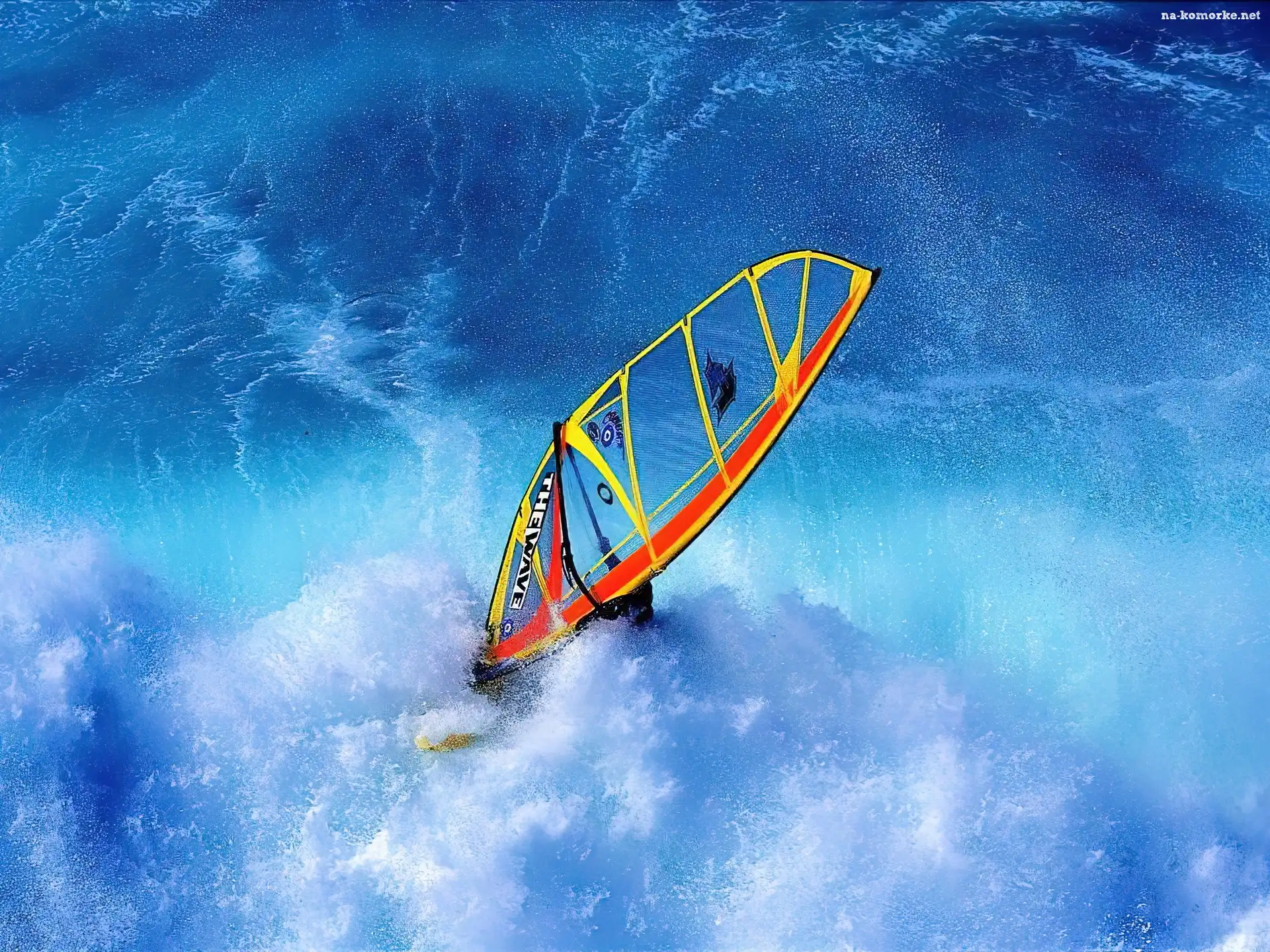 Windsurfing, żagiel