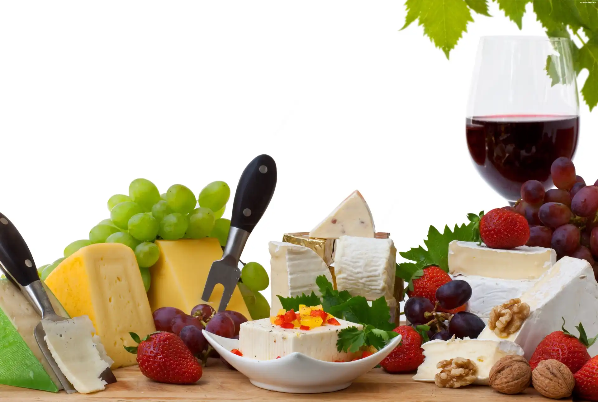 Winogrona, Różne, Gatunki, Serów, Wino