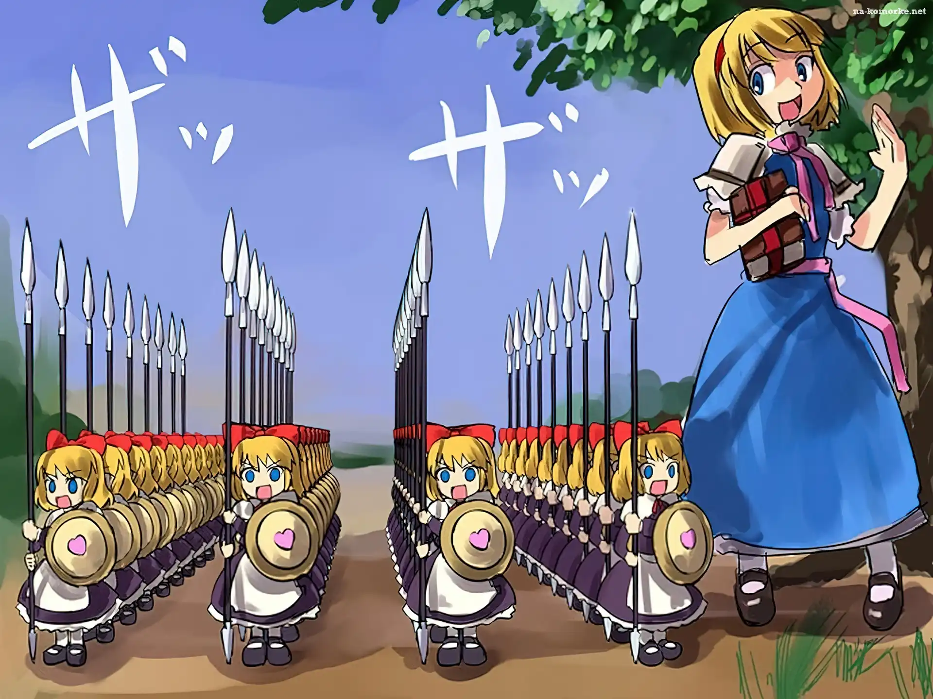 Touhou, Dzidy, Wojowniczki