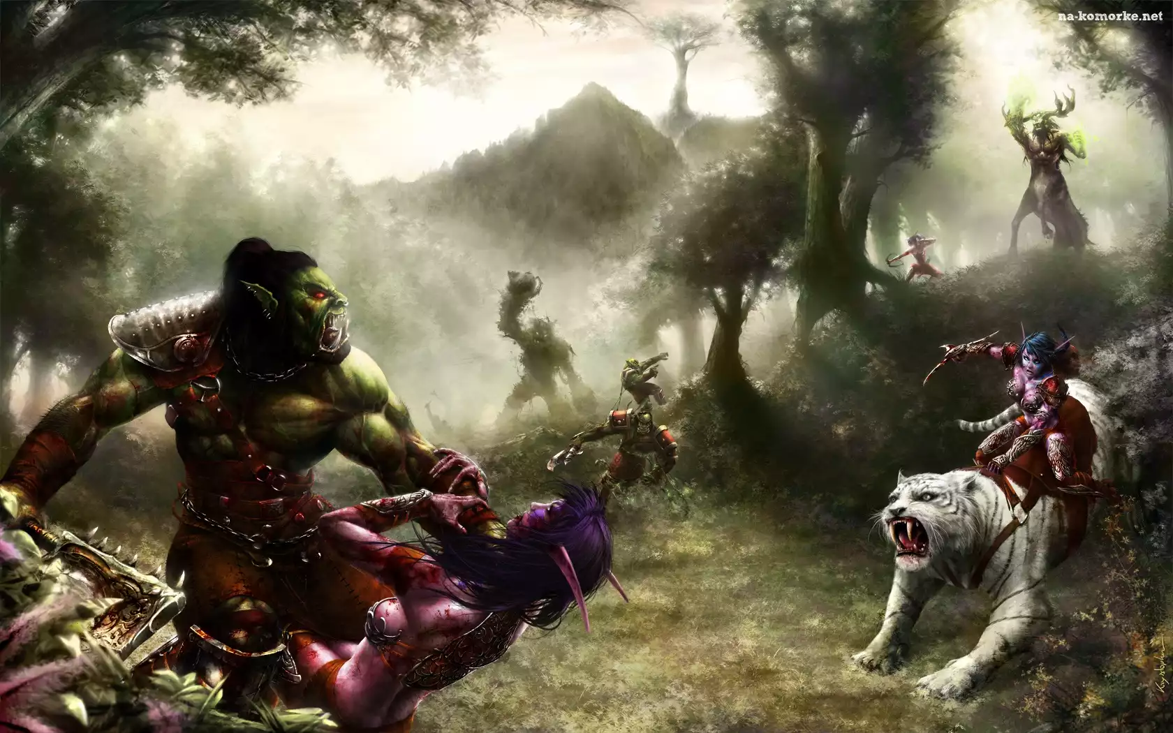World Of Warcraft, Elfy
, Orkowie, Nocne